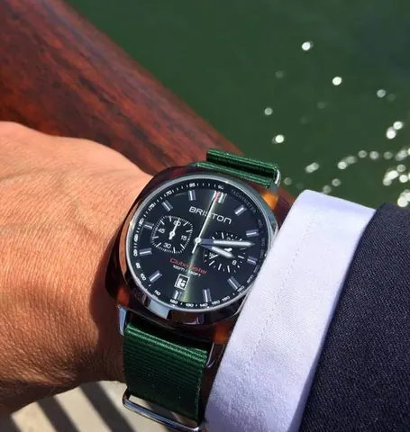 Clubmaster Sport - Chrono - Vert anglais