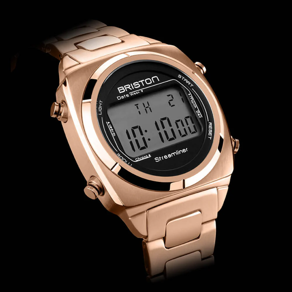 Streamliner Digital Acier - Gold - Noir thumbnail 2