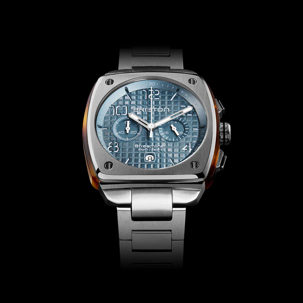 Streamliner Urban - Chrono - Acier - Bleu Glacier thumbnail 2