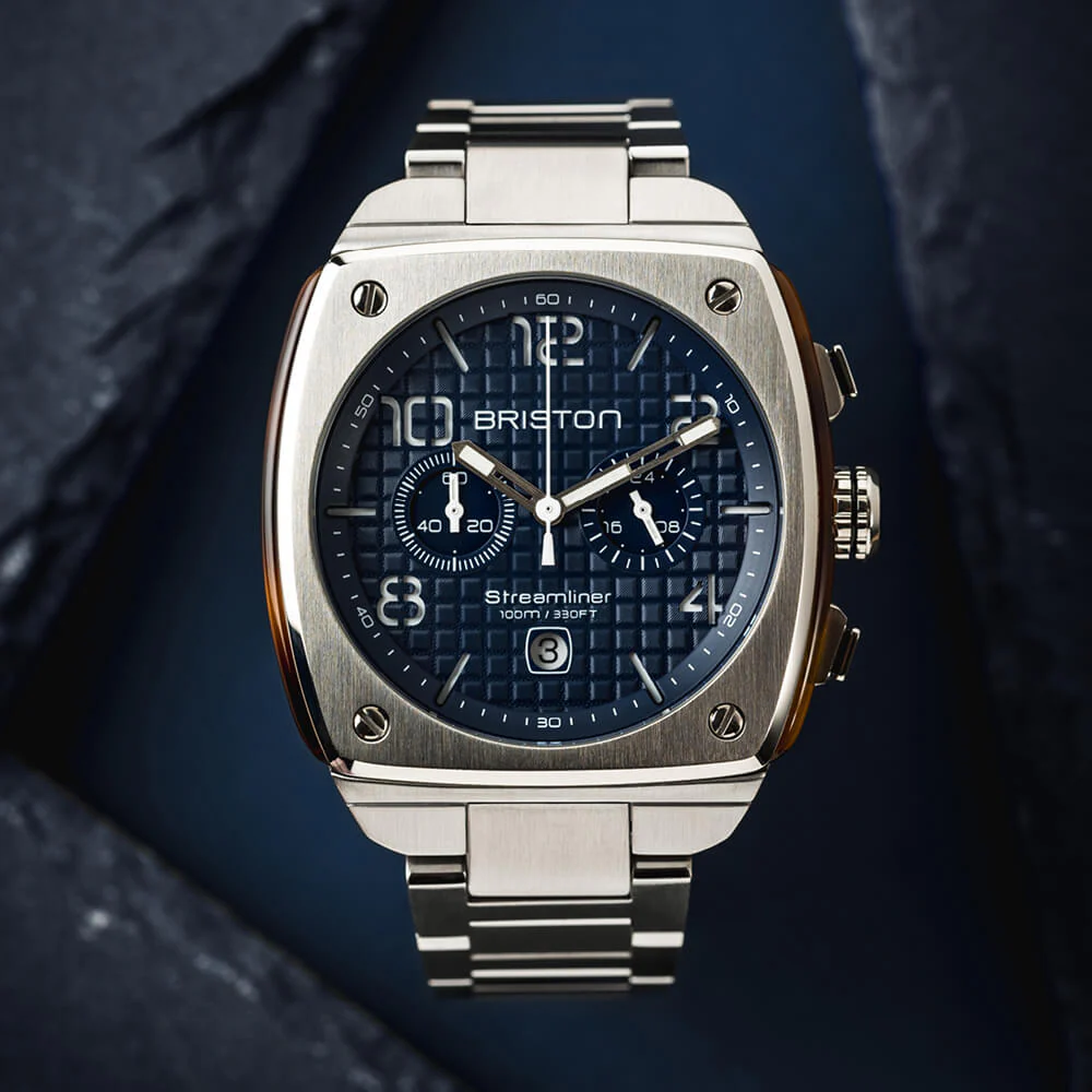 Streamliner Urban - Chrono - Acier - Bleu Marine thumbnail 2