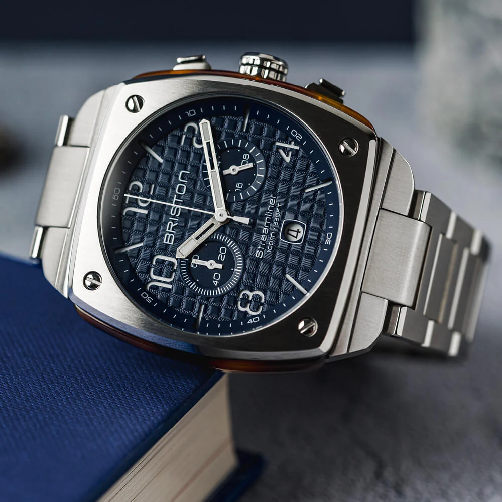 Streamliner Urban - Chrono - Acier - Bleu Marine thumbnail 4