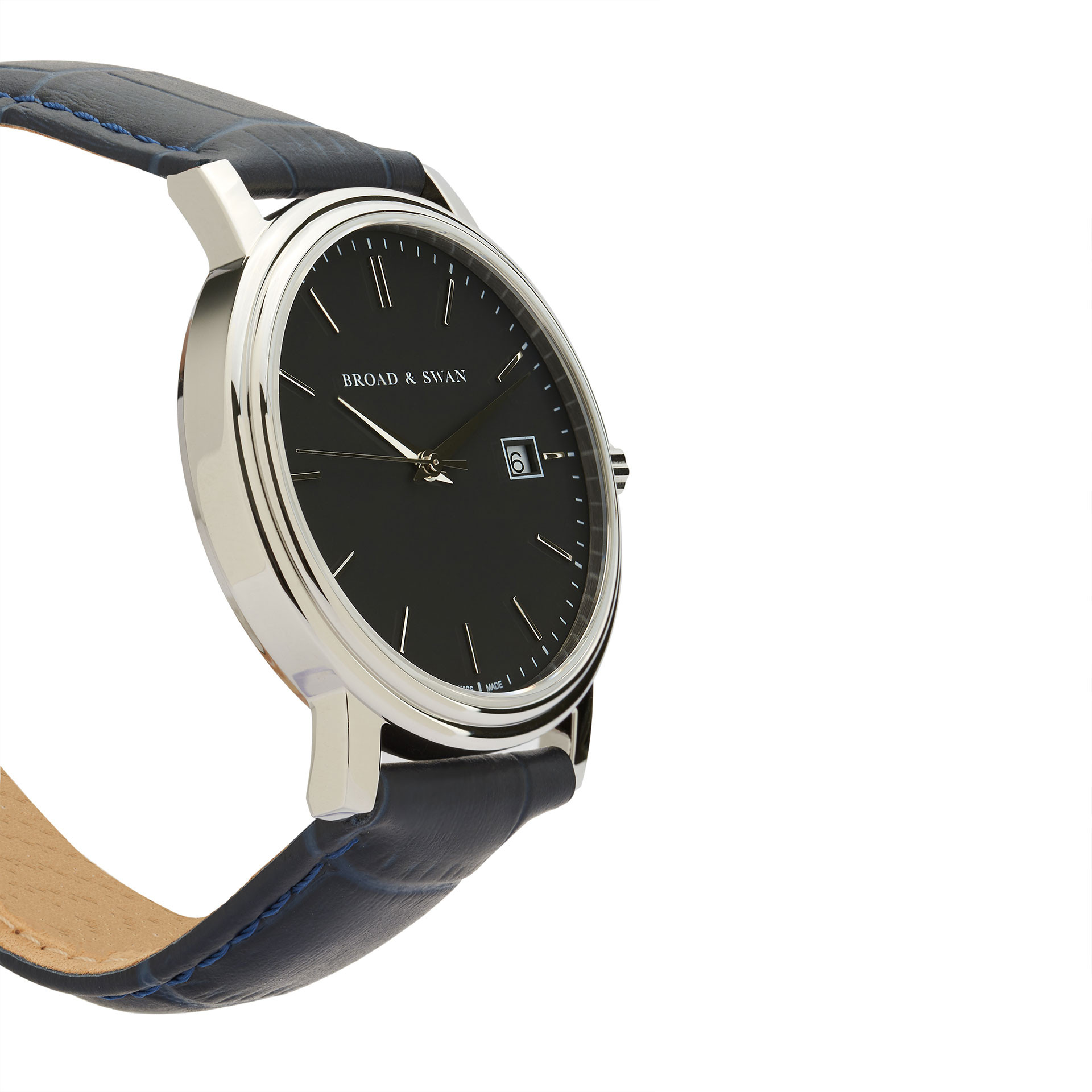 Jack Red - Black & Blue - Swiss Made Watch thumbnail 2