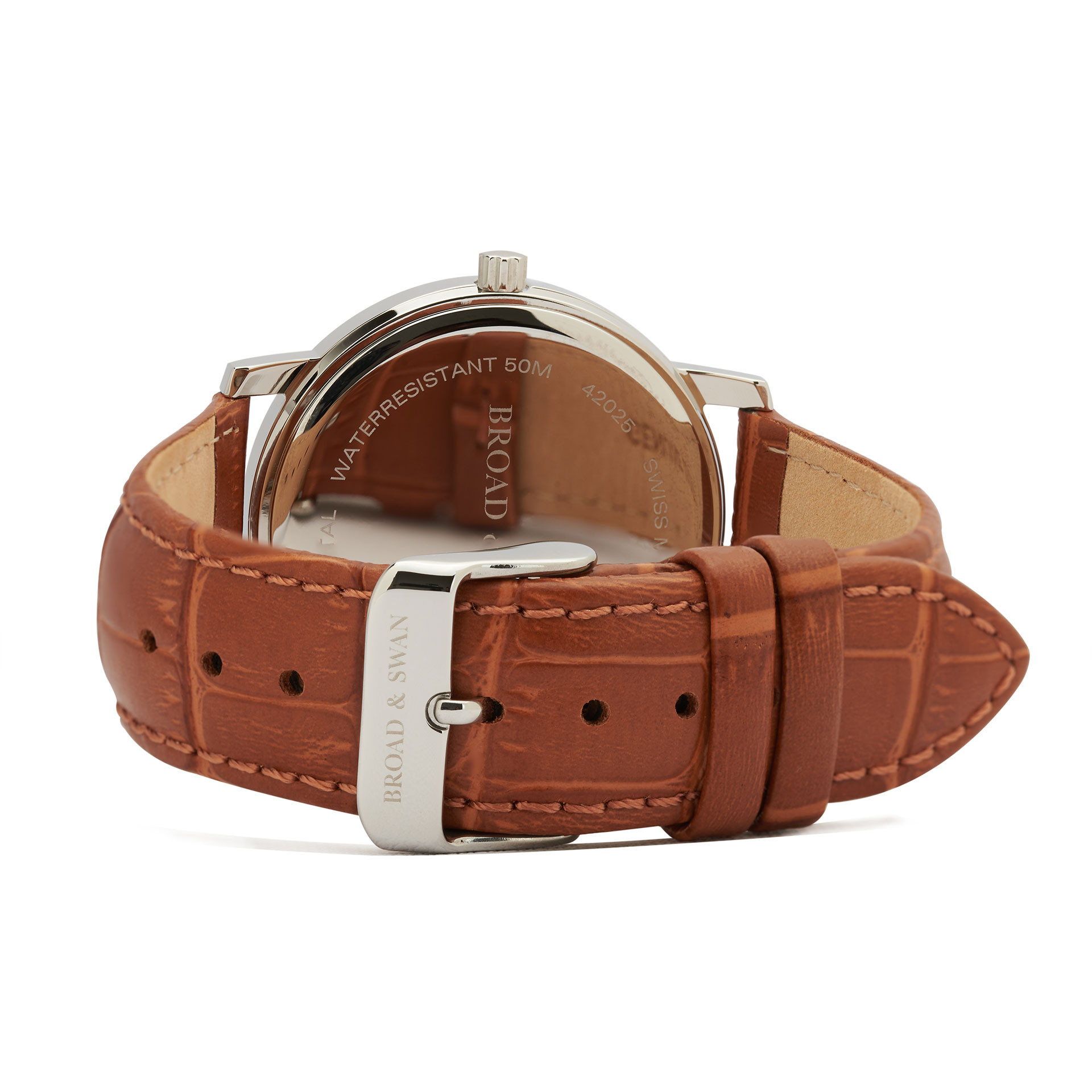 Jack Red - Black & Light Brown Swiss Made Watch thumbnail 3