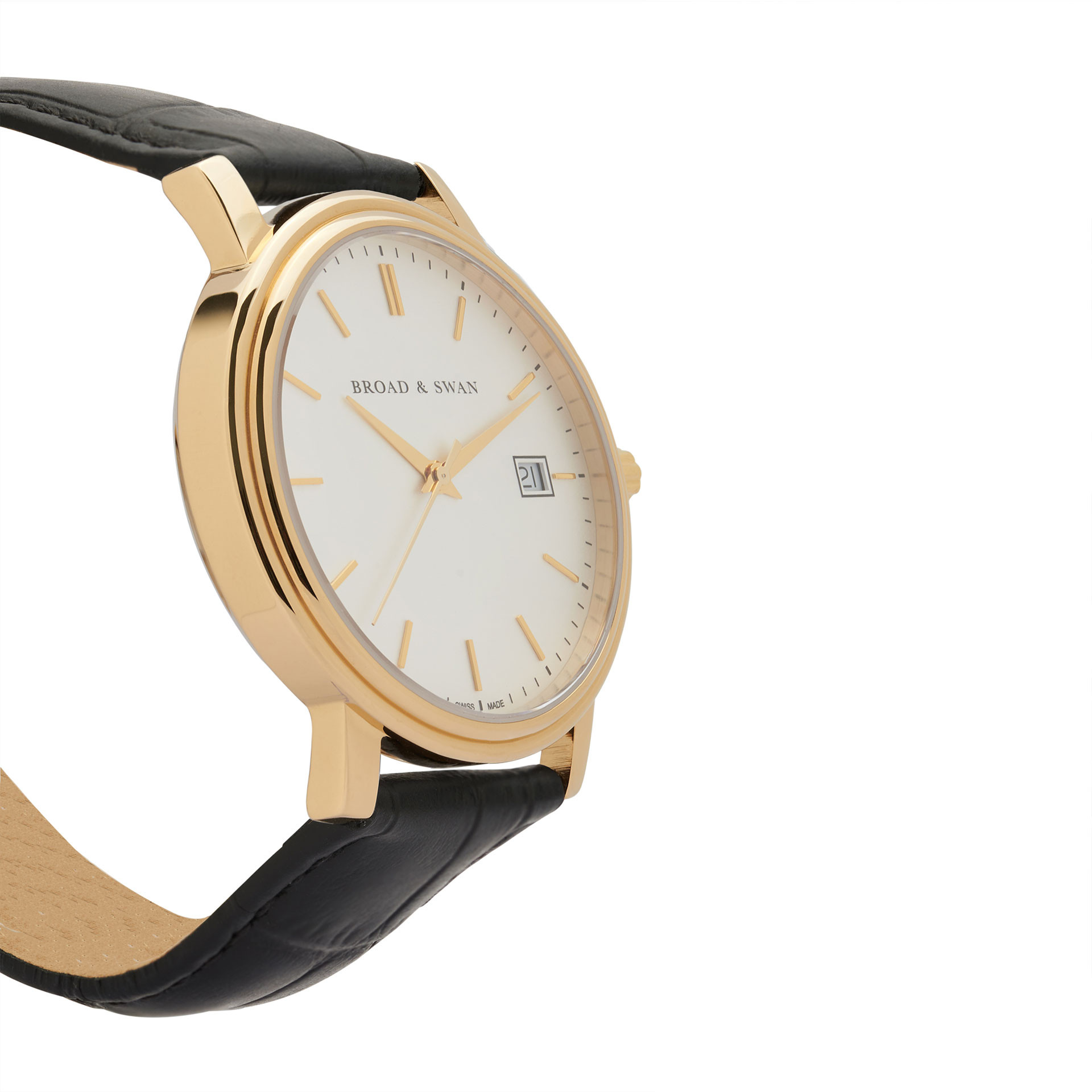 Jack Red - Gold & Black - Swiss Made Watch thumbnail 2
