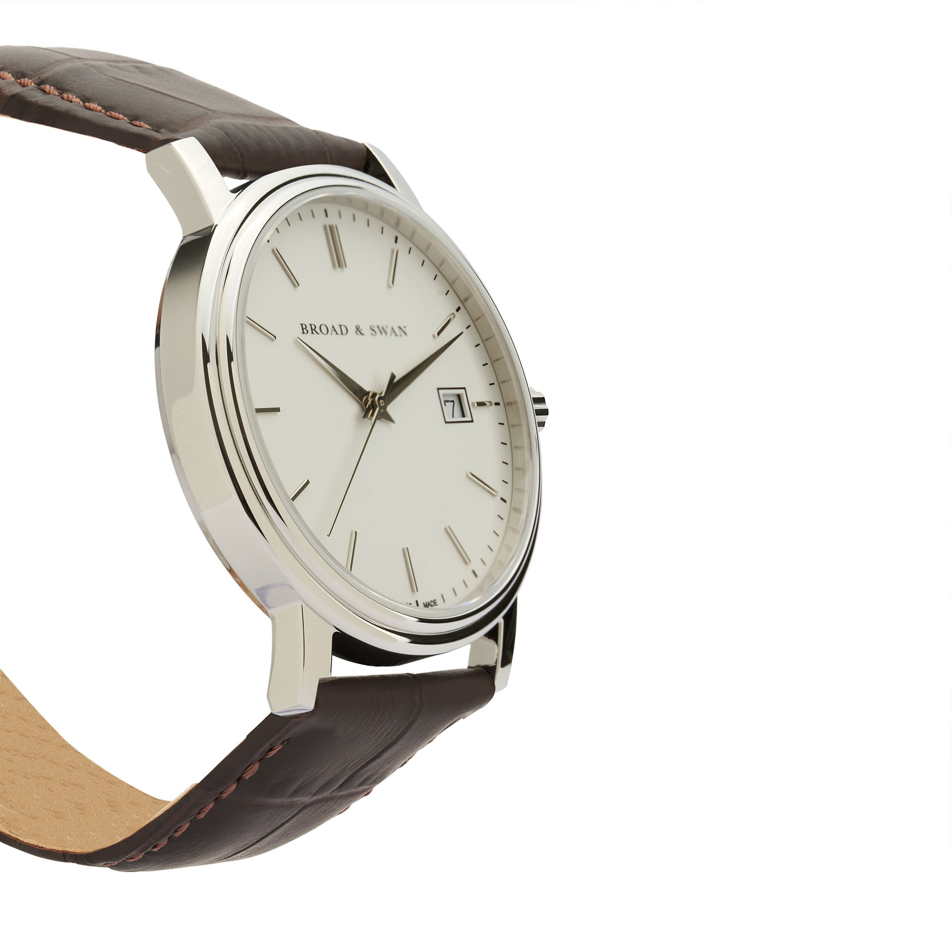 Jack Red - White & Brown Swiss Made Watch thumbnail 2