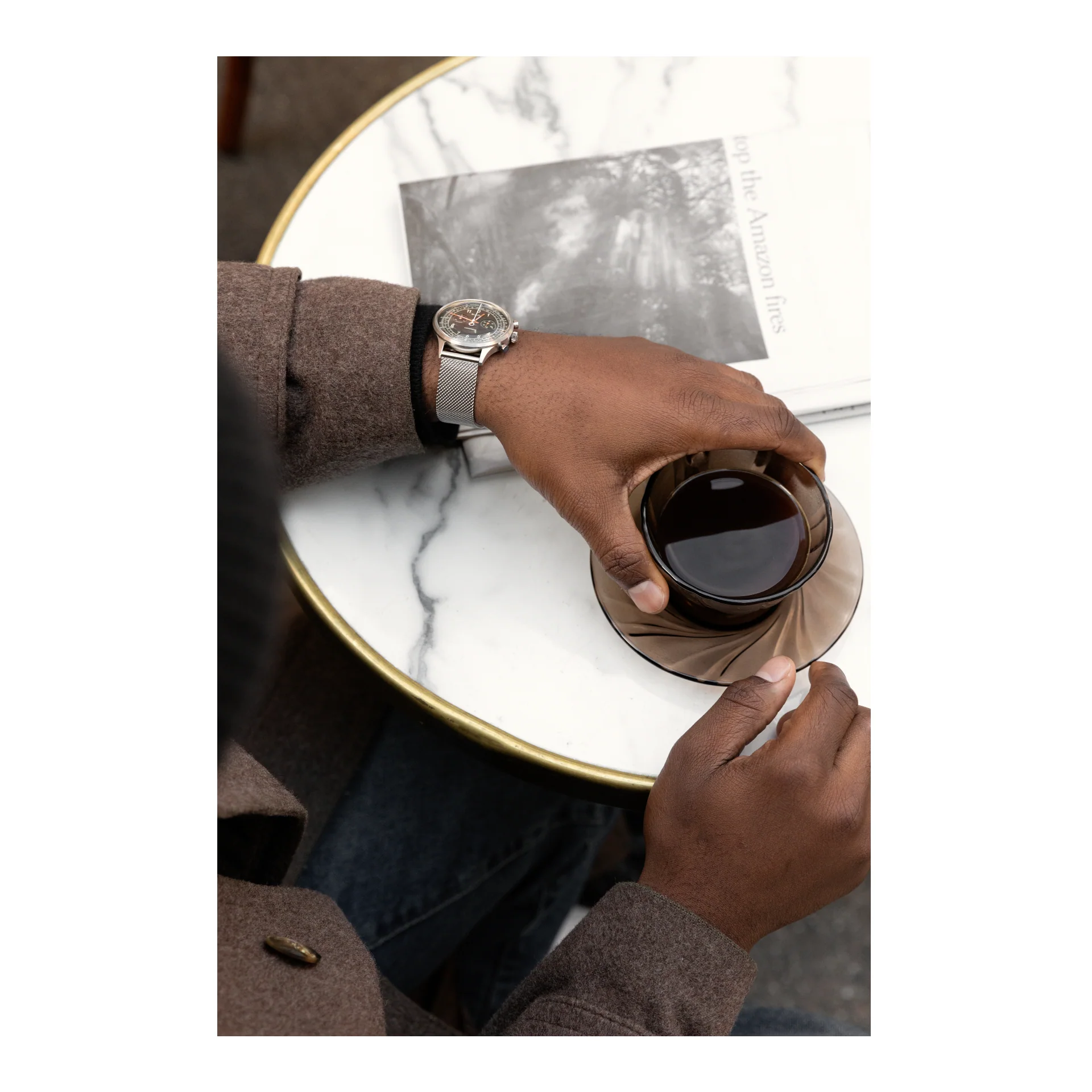 Multiscale in Black with gilt markers thumbnail 3