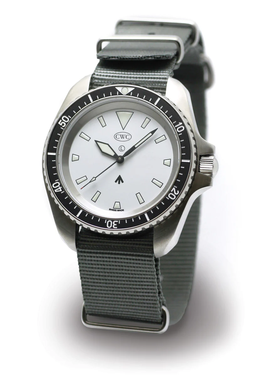 CWC Arctic Radar Quartz Diver Watch (White Dial) thumbnail 2