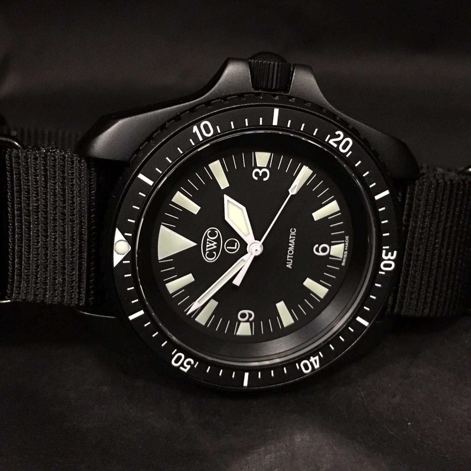 CWC Automatic Divers Watch Mk.2 Black (SF300 AS120) thumbnail 2