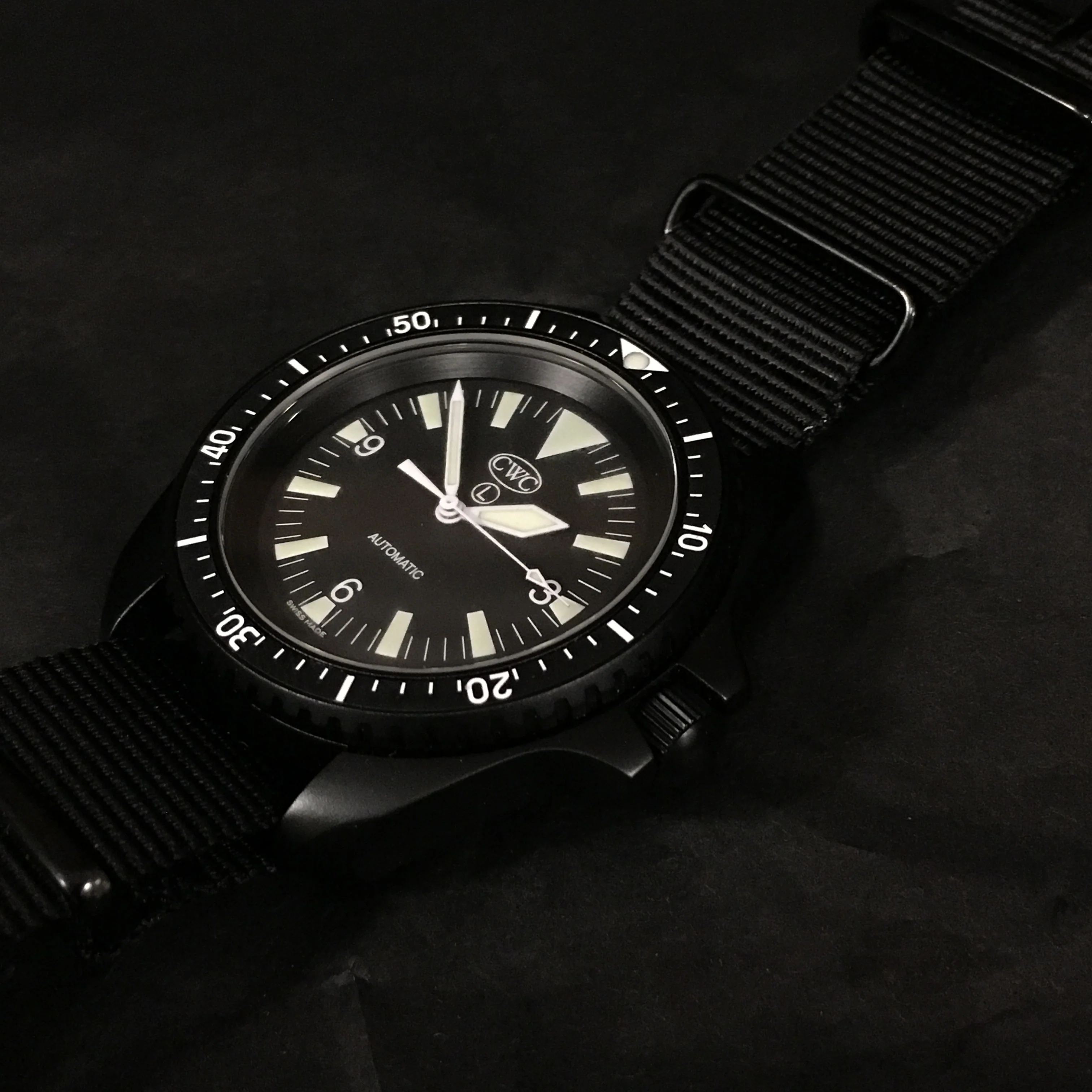 CWC Automatic Divers Watch Mk.2 Black (SF300 AS120) thumbnail 3