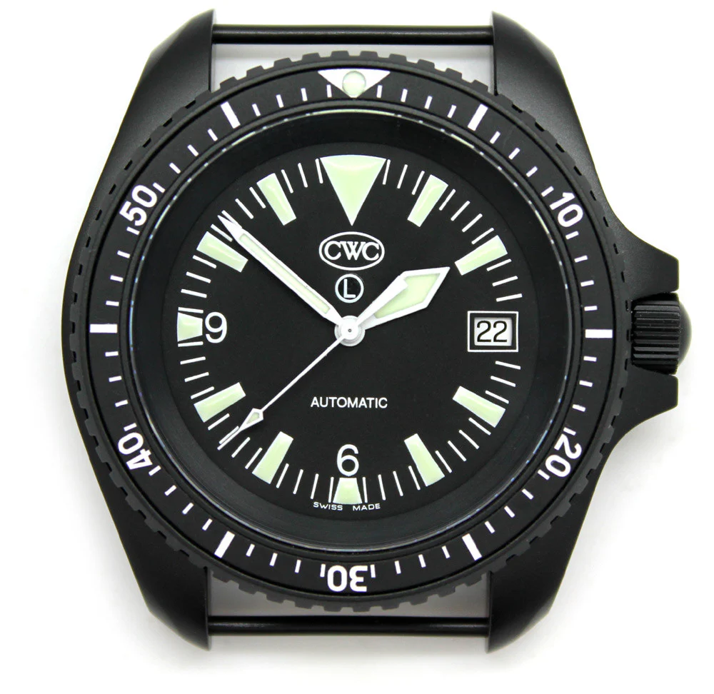 CWC Automatic Divers Watch Mk.2 Black with Date (SF300 AS120-D) thumbnail 2