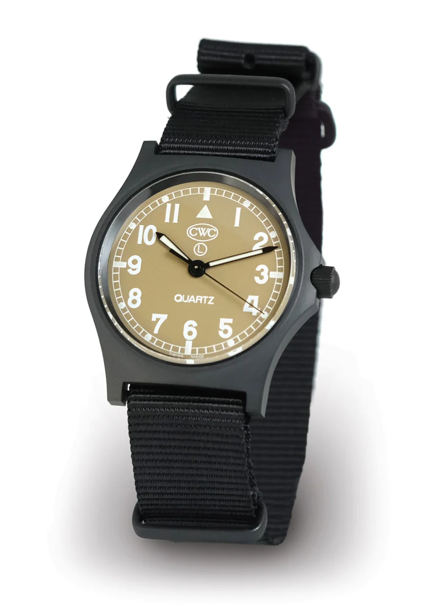 CWC GS Sapphire Desert Storm Watch, Black Case with Sand Dial thumbnail 2