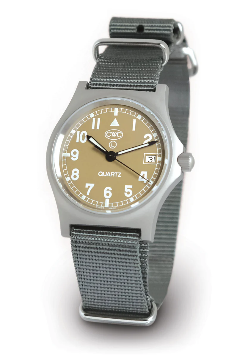CWC GS Sapphire Desert Storm Watch, Stainless Steel with Sand Dial thumbnail 2