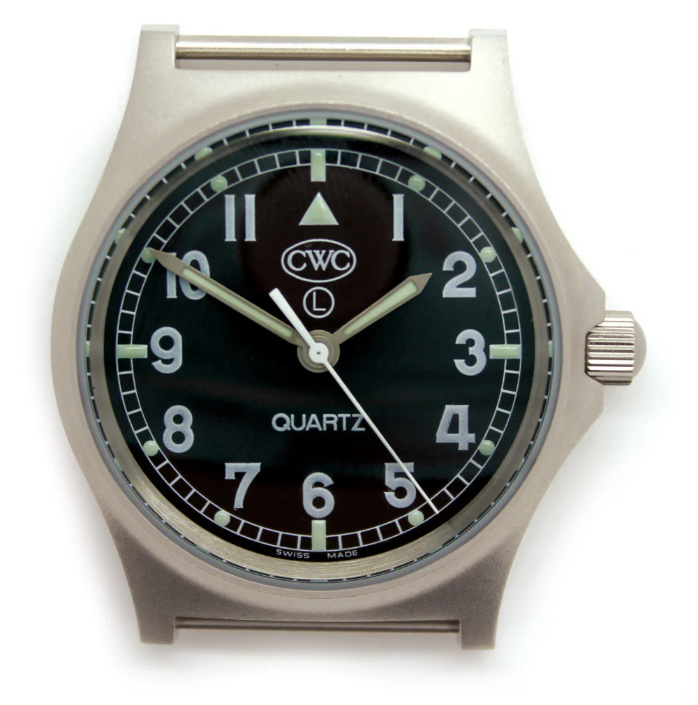 CWC GS Sapphire Watch, Stainless Steel with Black Dial thumbnail 2