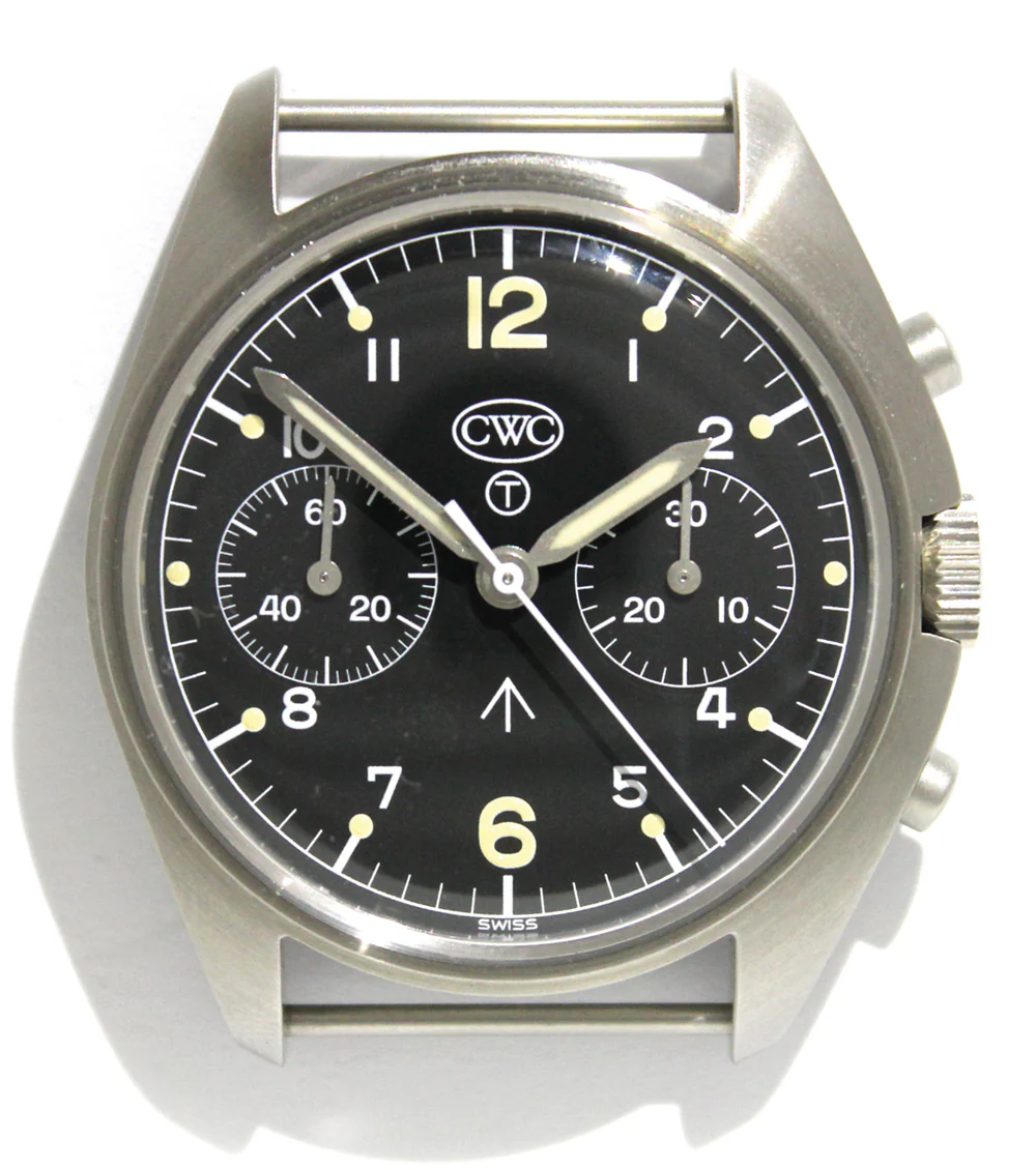 CWC Valjoux 7733 Pilot Chronograph Limited Edition Watch thumbnail 2