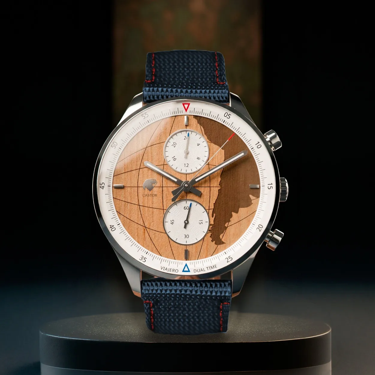 VIAJERO 2.0 | DUAL TIME 41MM ARCE – PRE VENTA thumbnail 3