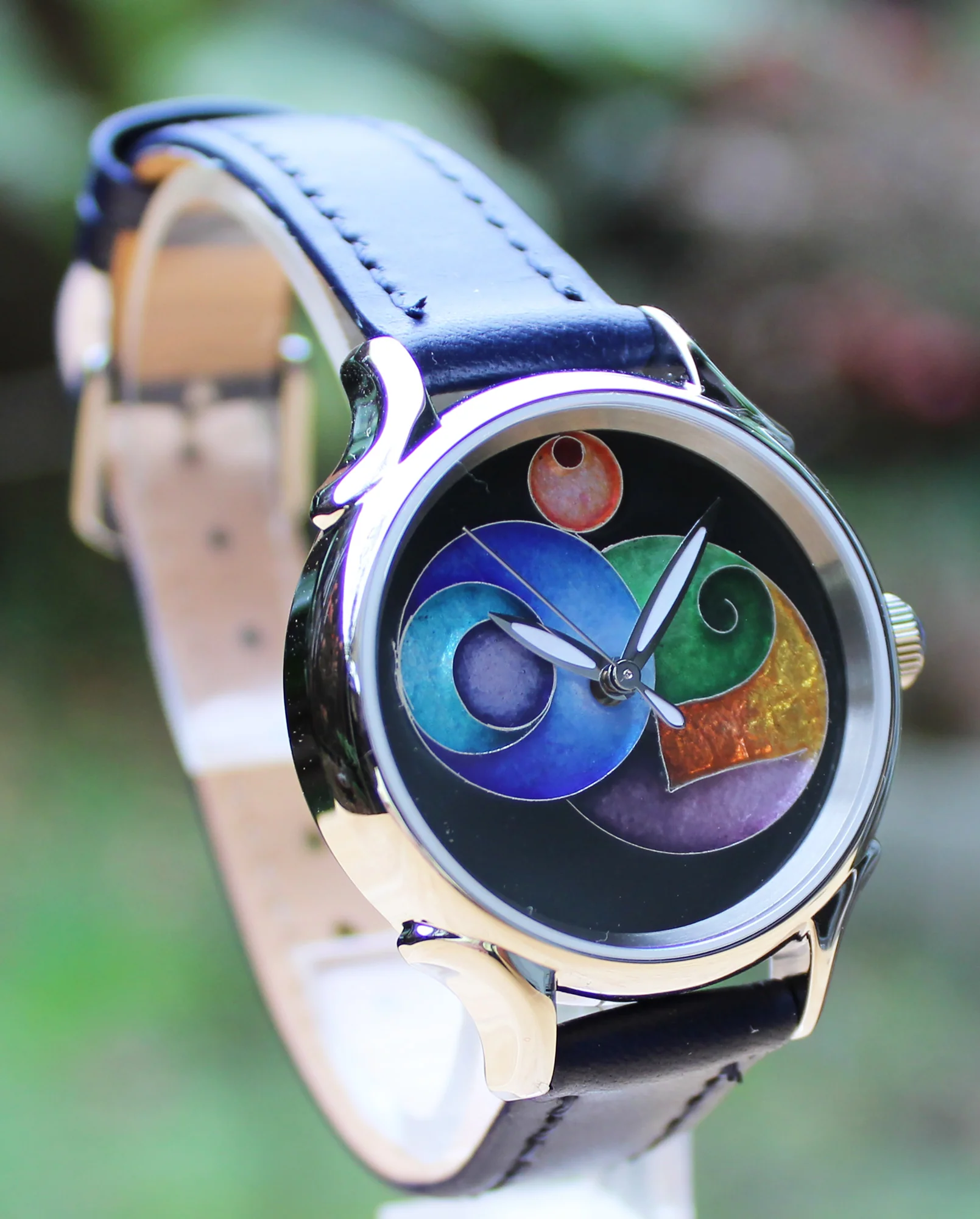 Cloisonné 32mm In A Galaxy Far, Far Away by Terri Hickey thumbnail 2