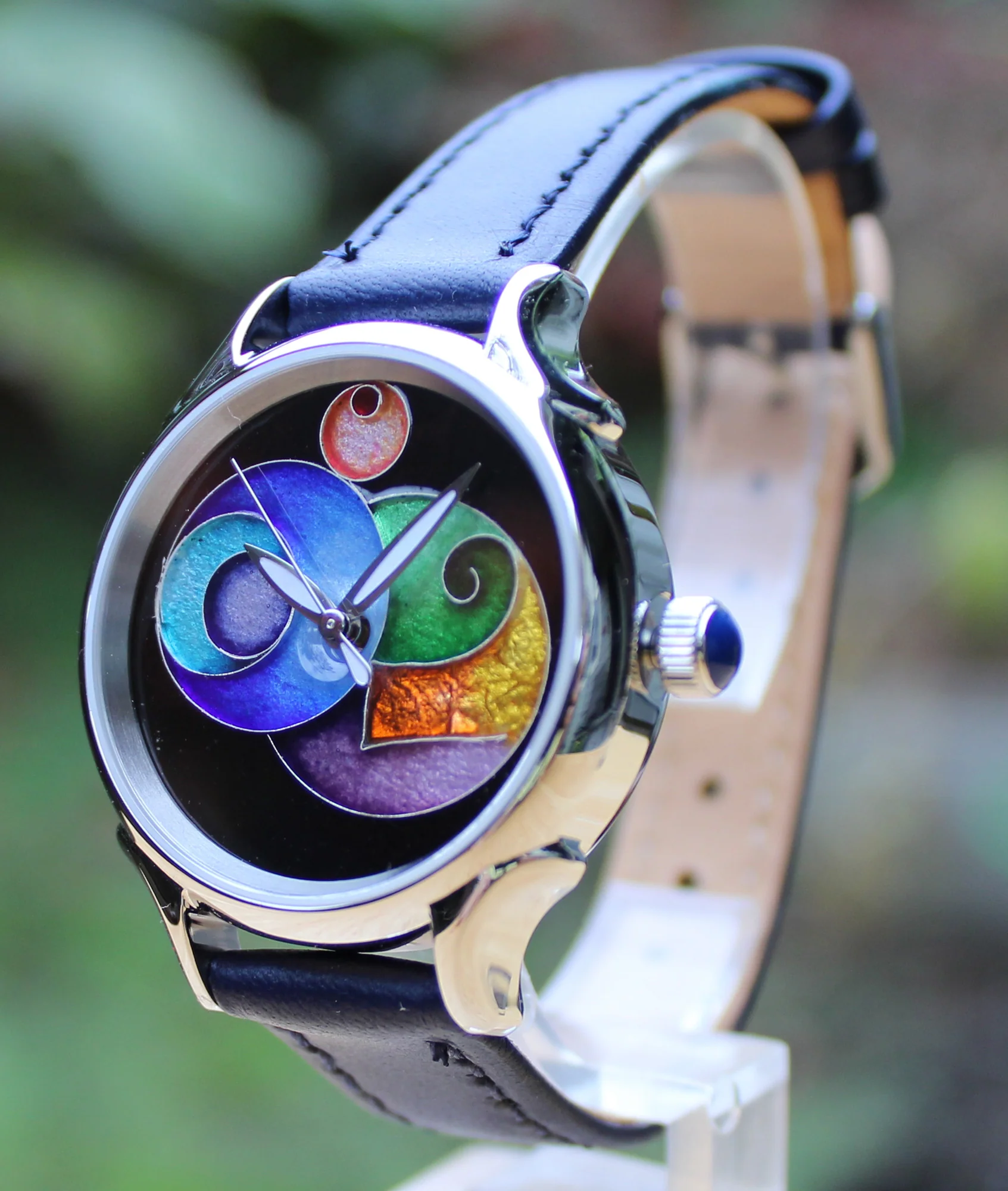 Cloisonné 32mm In A Galaxy Far, Far Away by Terri Hickey thumbnail 3