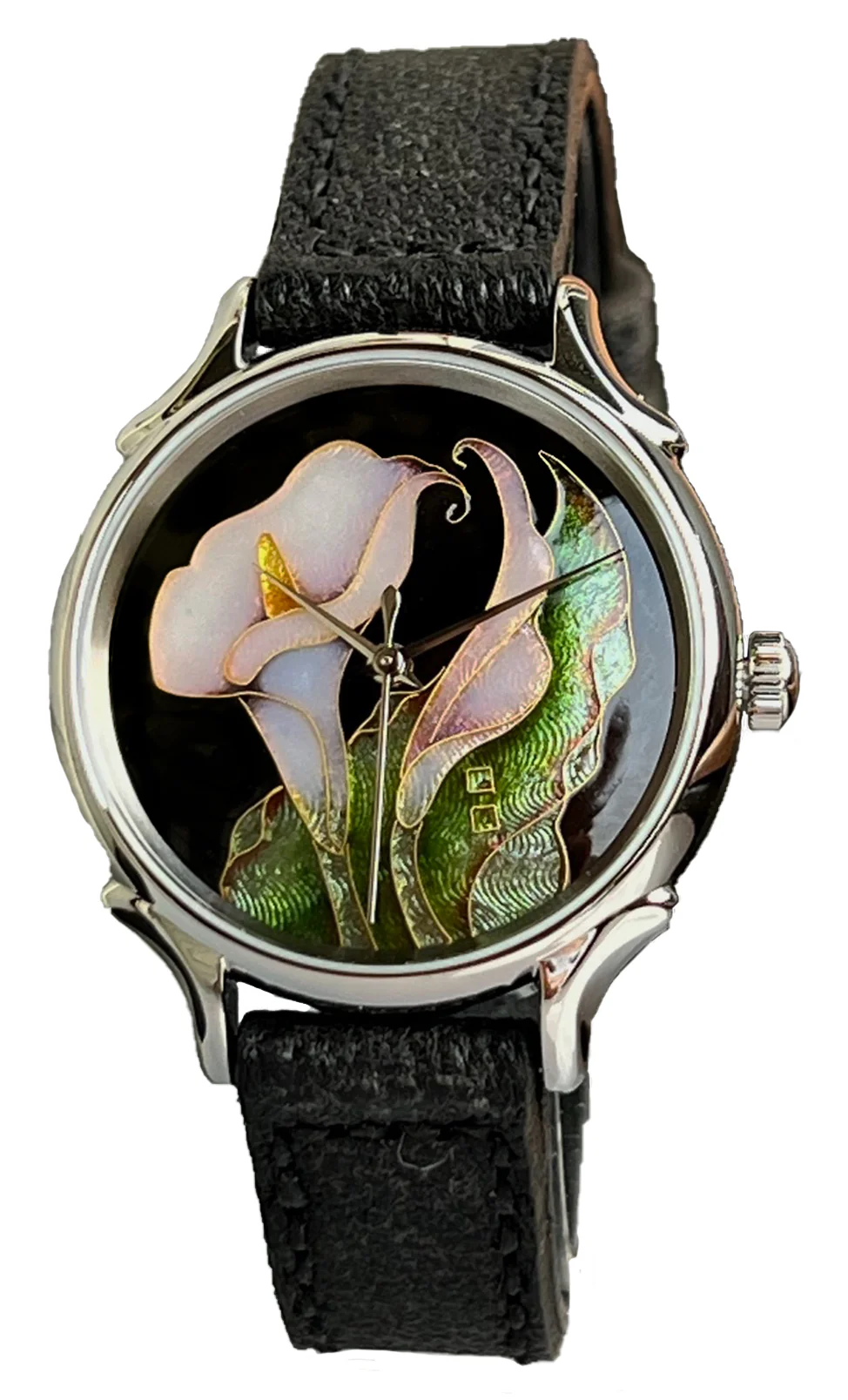 Cloisonné 36mm Calla Lily by Merry-Lee Rae thumbnail 2