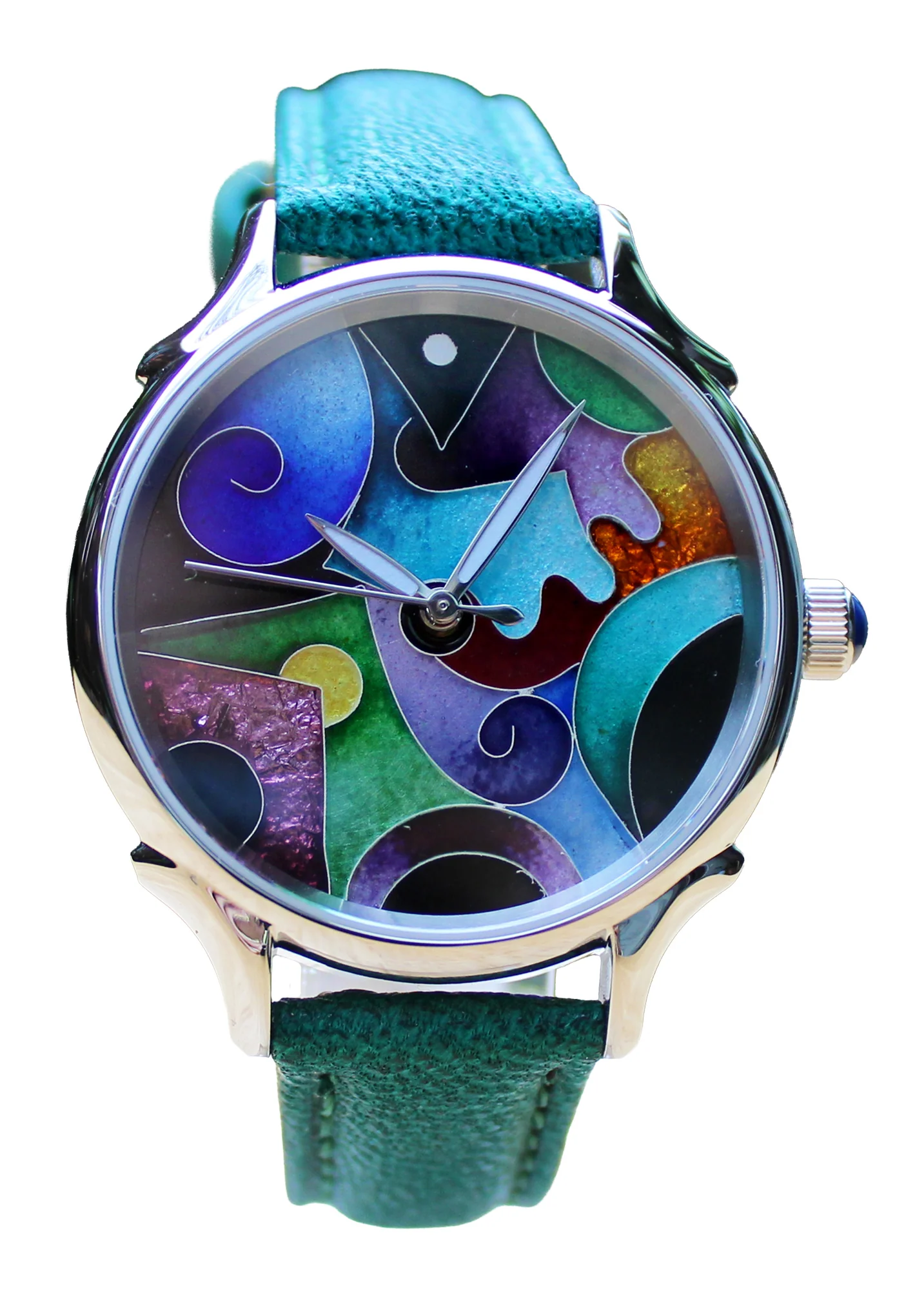 Cloisonné 36mm Outburst by Terri Hickey selected view