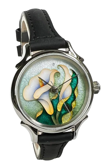 Cloisonné Calla Lily by Merry-Lee Rae