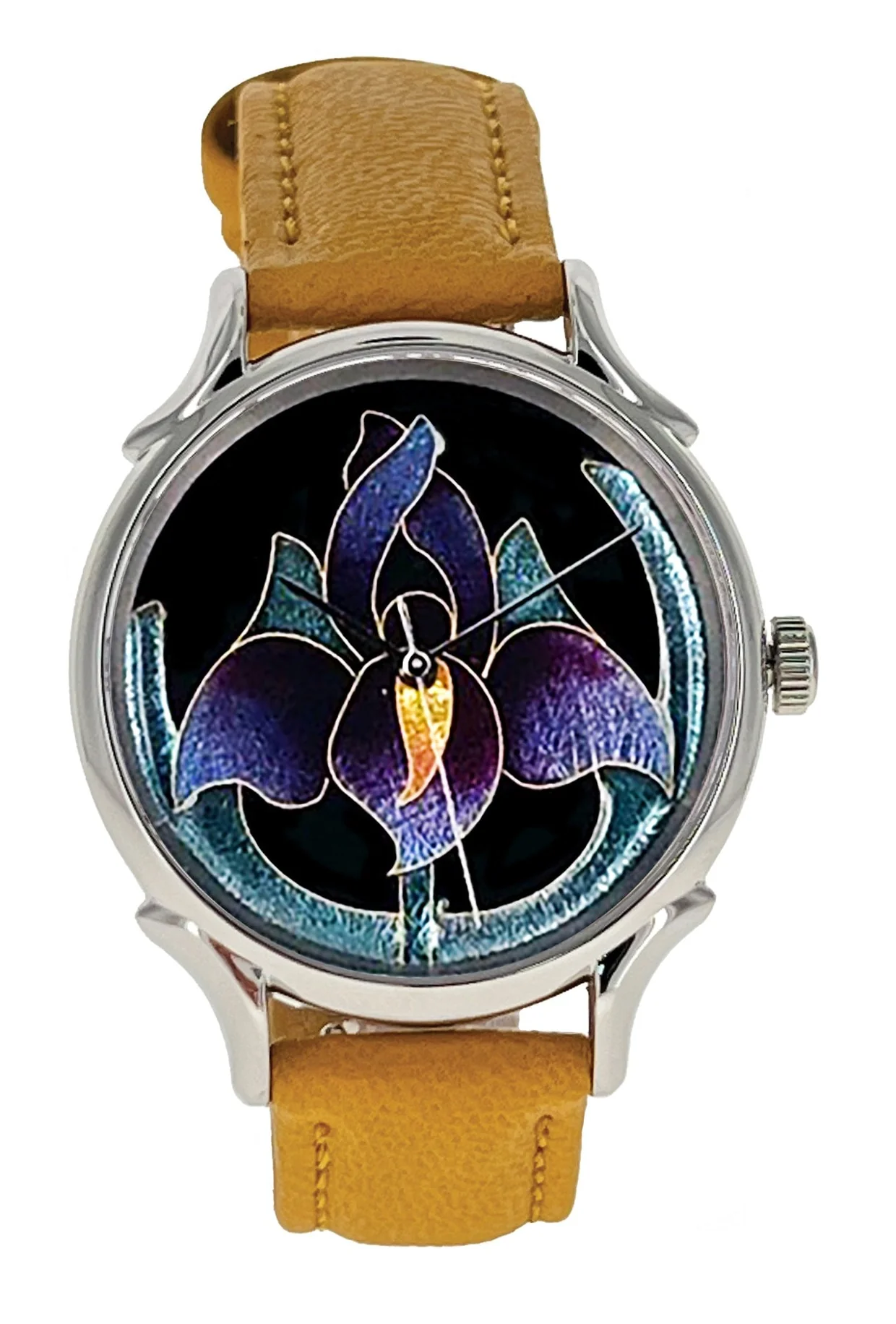 Cloisonné Nouveau Iris by Merry-Lee Rae thumbnail 3
