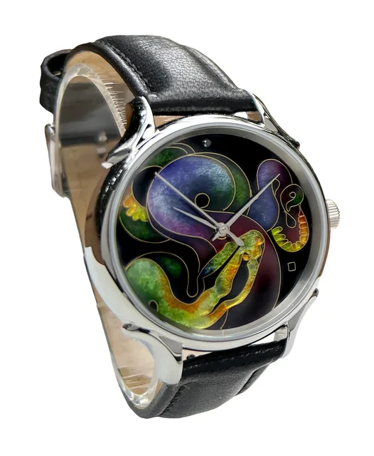 Cloisonné Snake by Merry-Lee Rae