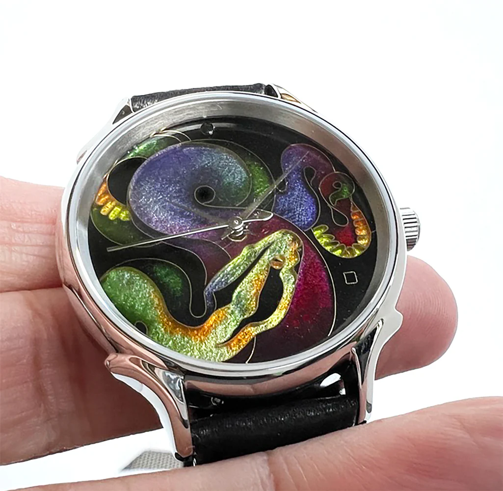 Cloisonné Snake by Merry-Lee Rae thumbnail 2