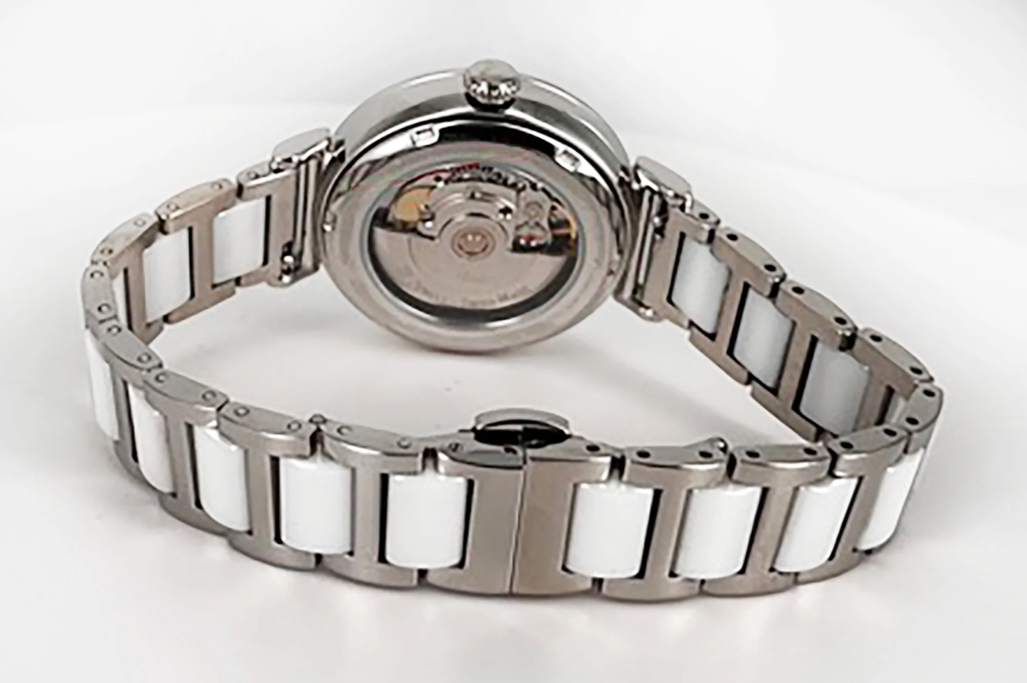 Hand Turned Enamel Guilloché - Wisteria by Rebecca Montgomery - 38mm Swiss Automatic thumbnail 2