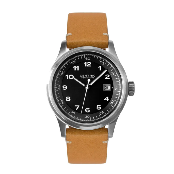 Field Watch MkII Classic (Black) - Modern Leather thumbnail 2