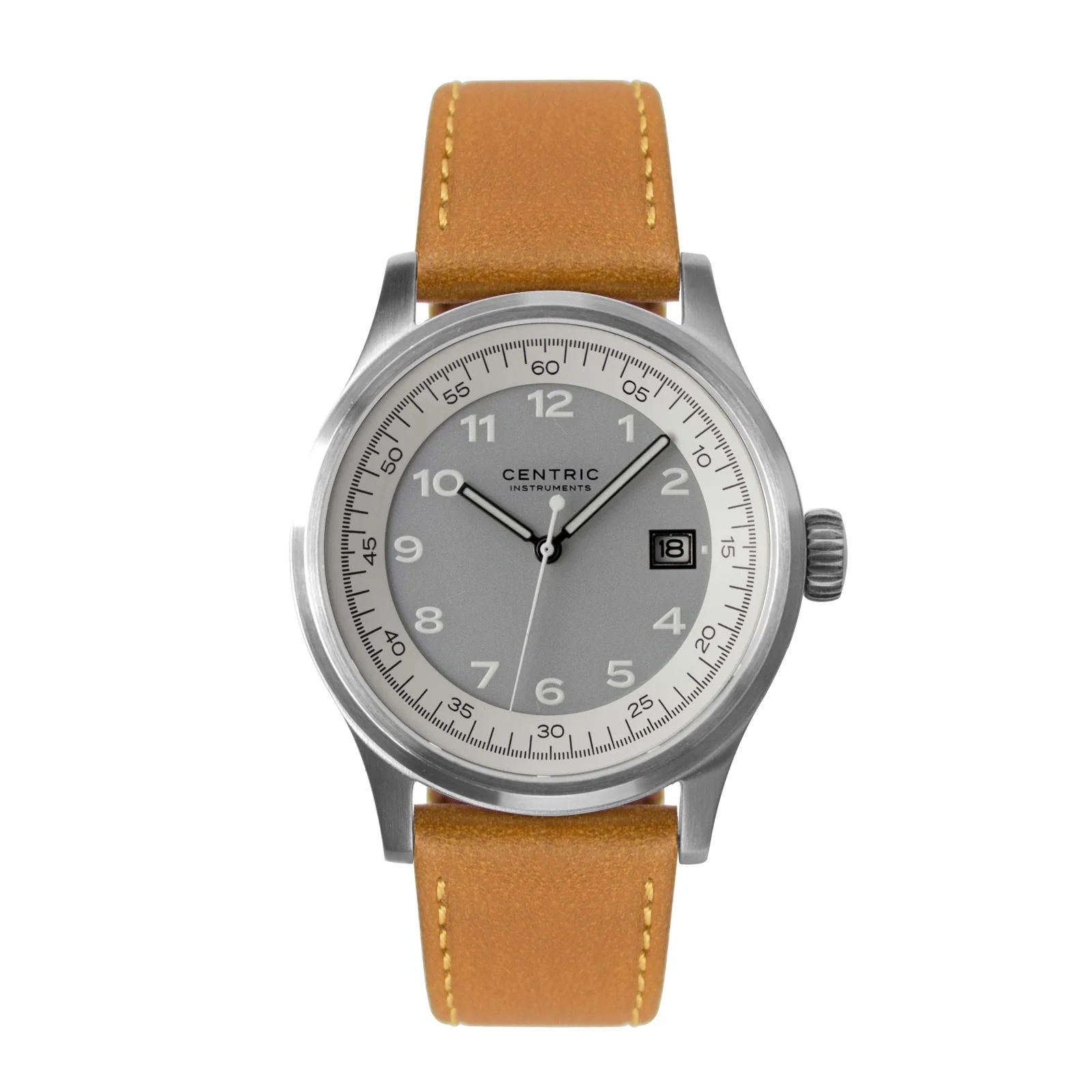 Field Watch MkII Classic (Ivory) - Classic Leather thumbnail 2