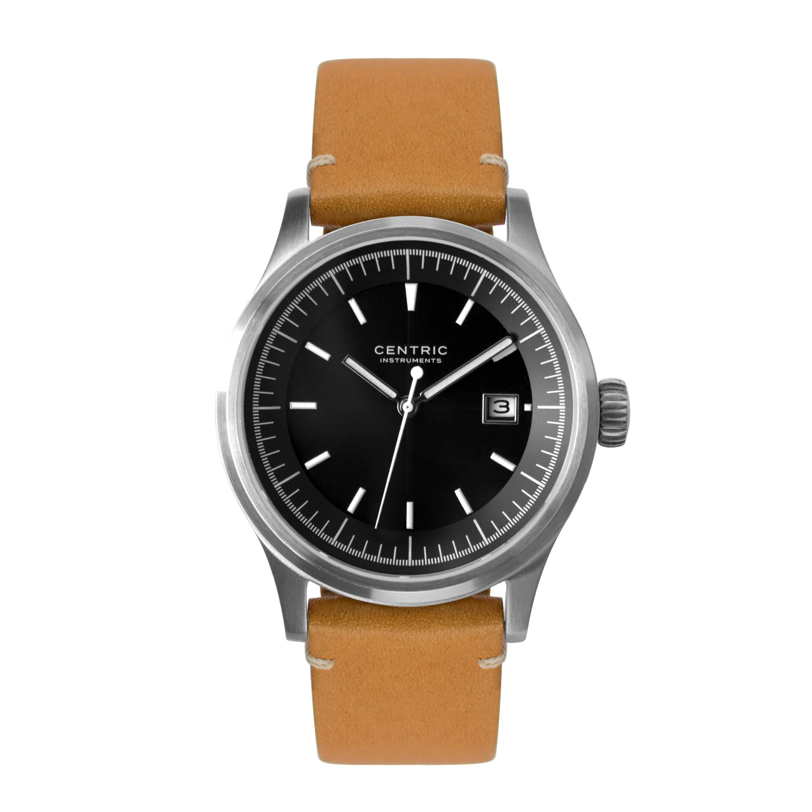 Field Watch MkII Modern (Black) - Modern Leather thumbnail 2