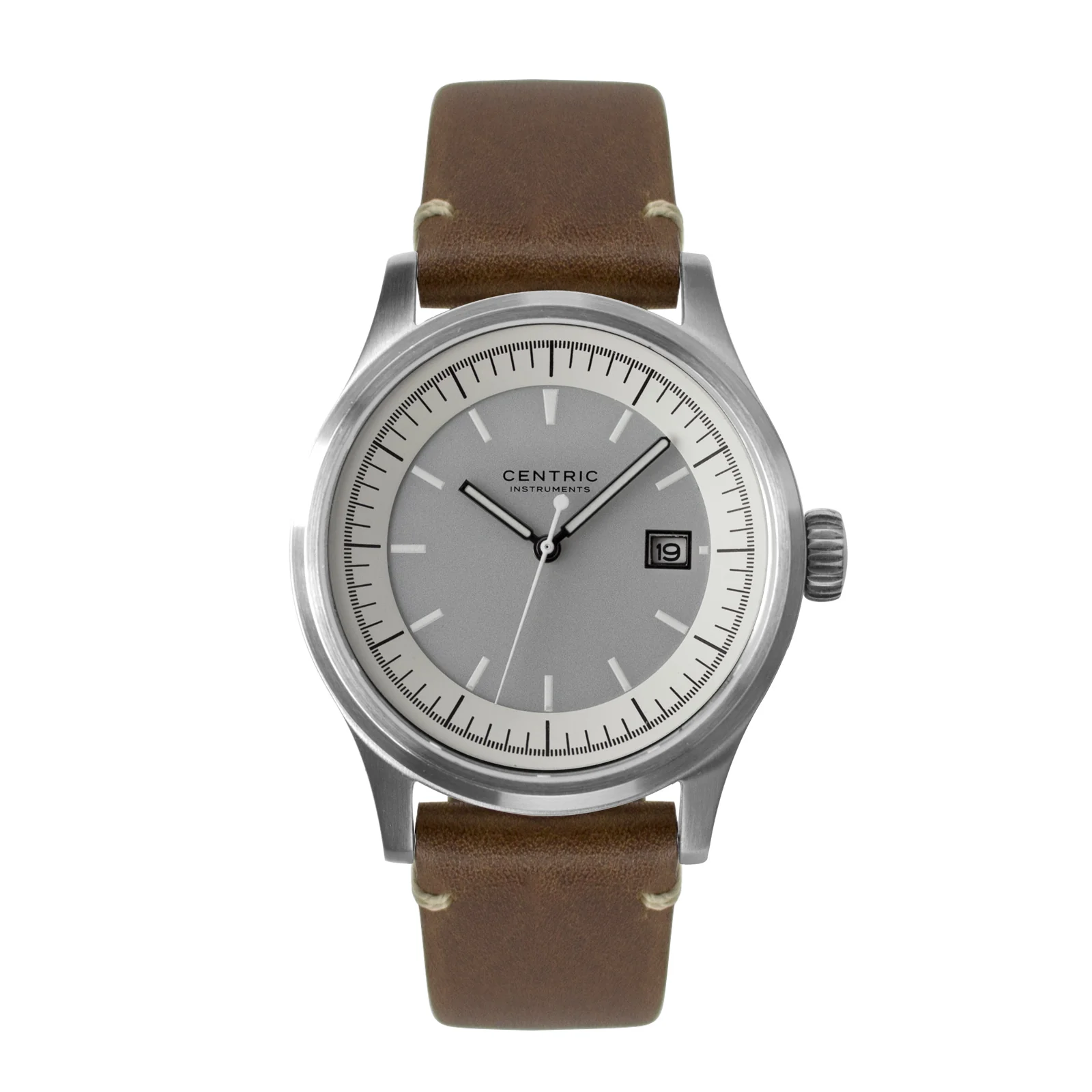 Field Watch MkII Modern (Ivory) - Modern Leather thumbnail 2