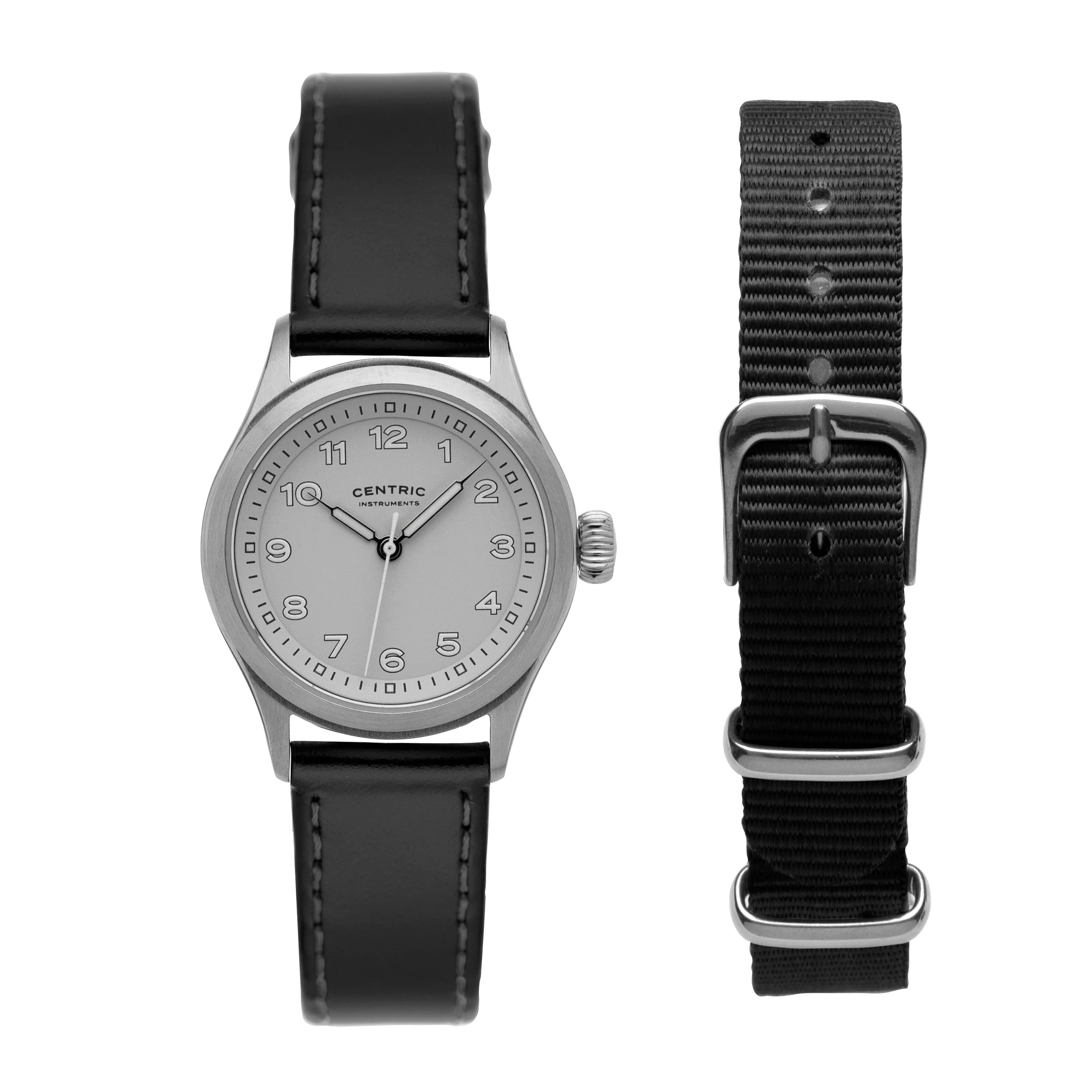 Field Watch MkIII - Petite (Steel / White) thumbnail 2