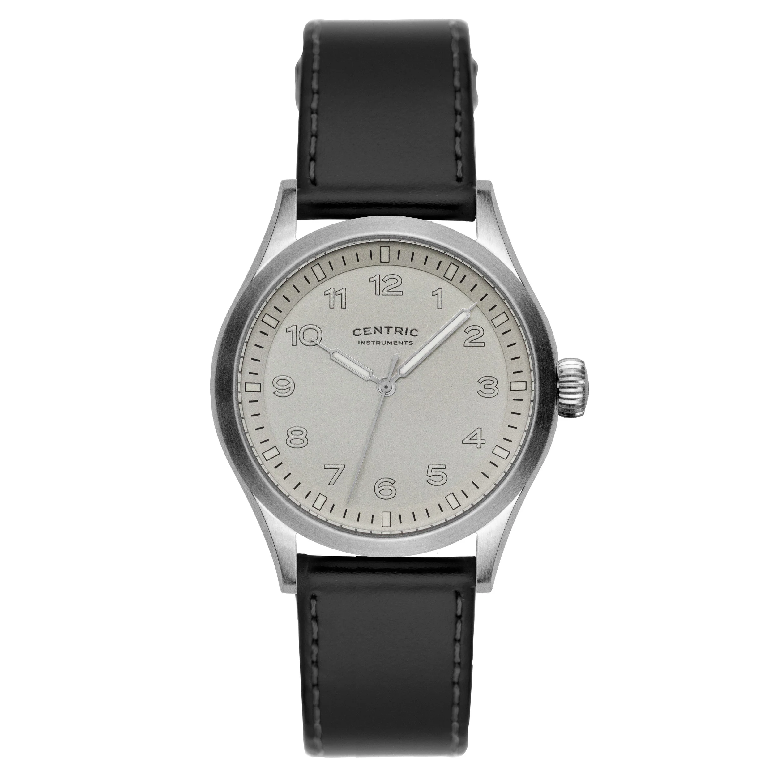 Field Watch MkIII Standard (Ivory) - Leather Band