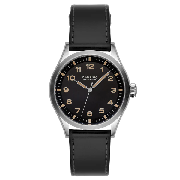 Field Watch MkIII Standard (Vintage Black) - Leather thumbnail 2