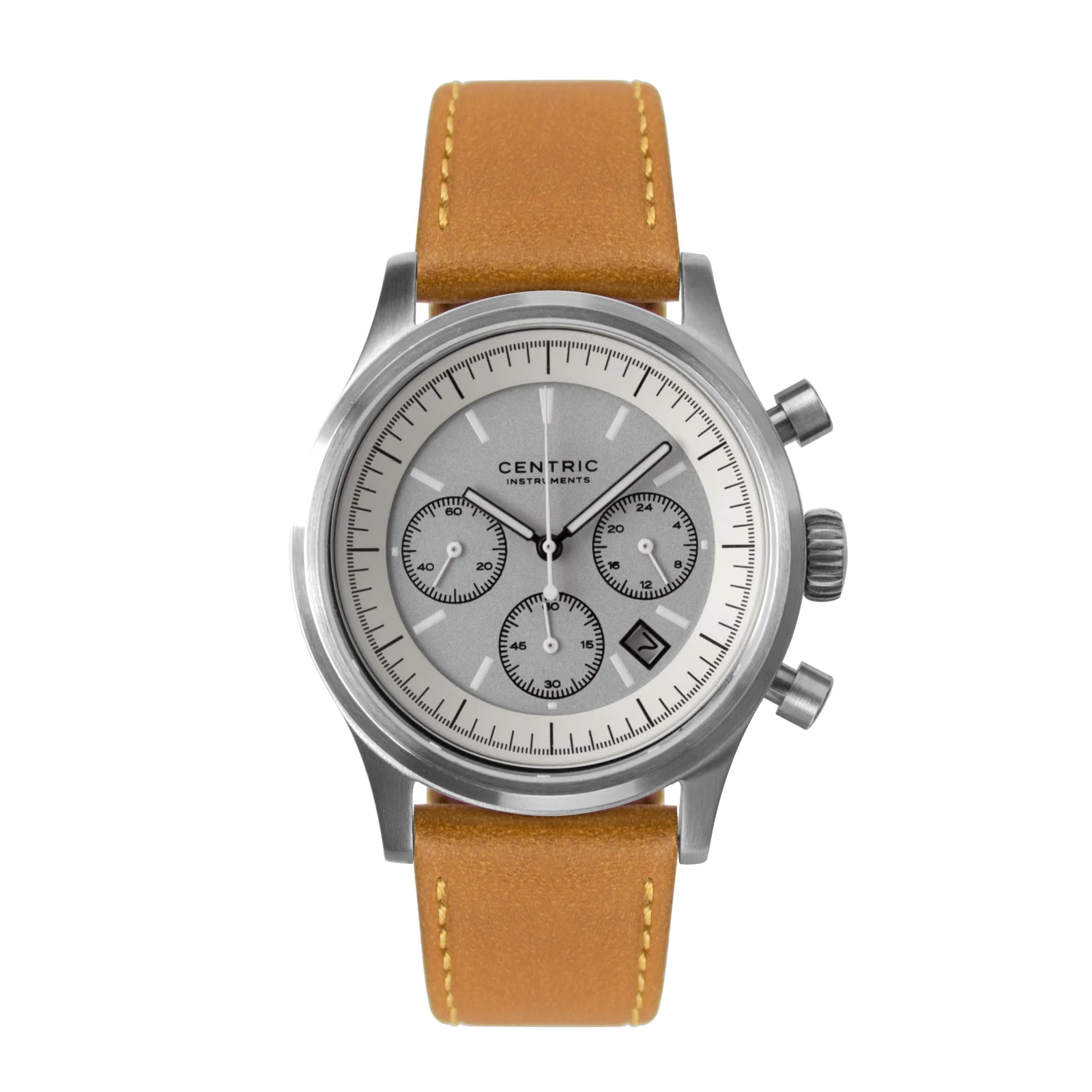 Pilot Chronograph Modern (Ivory) - Classic Leather thumbnail 2