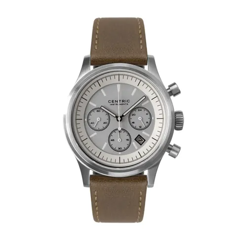 Pilot Chronograph Modern (Ivory) - Classic Leather
