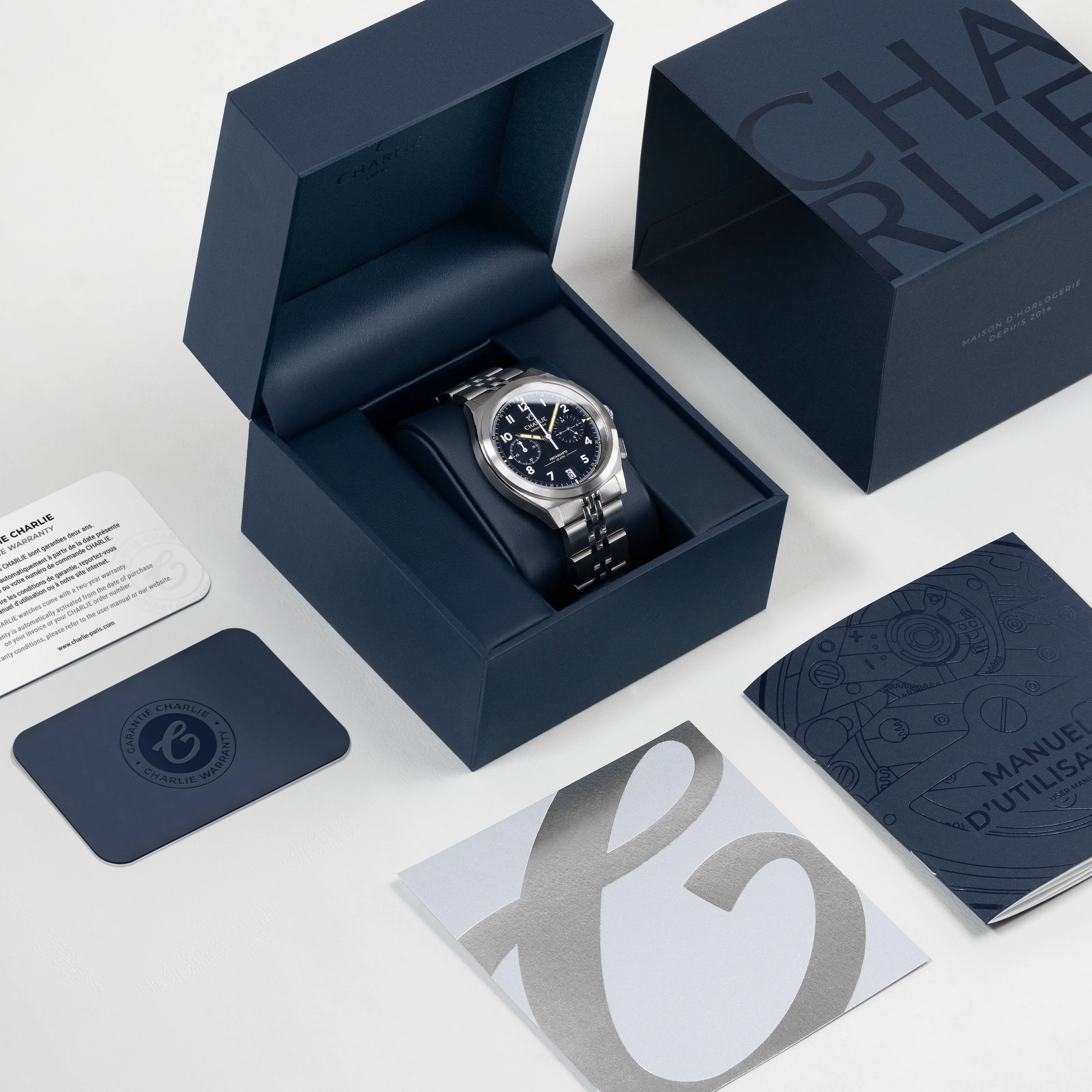 GR - Chronographe - Bleu thumbnail 3