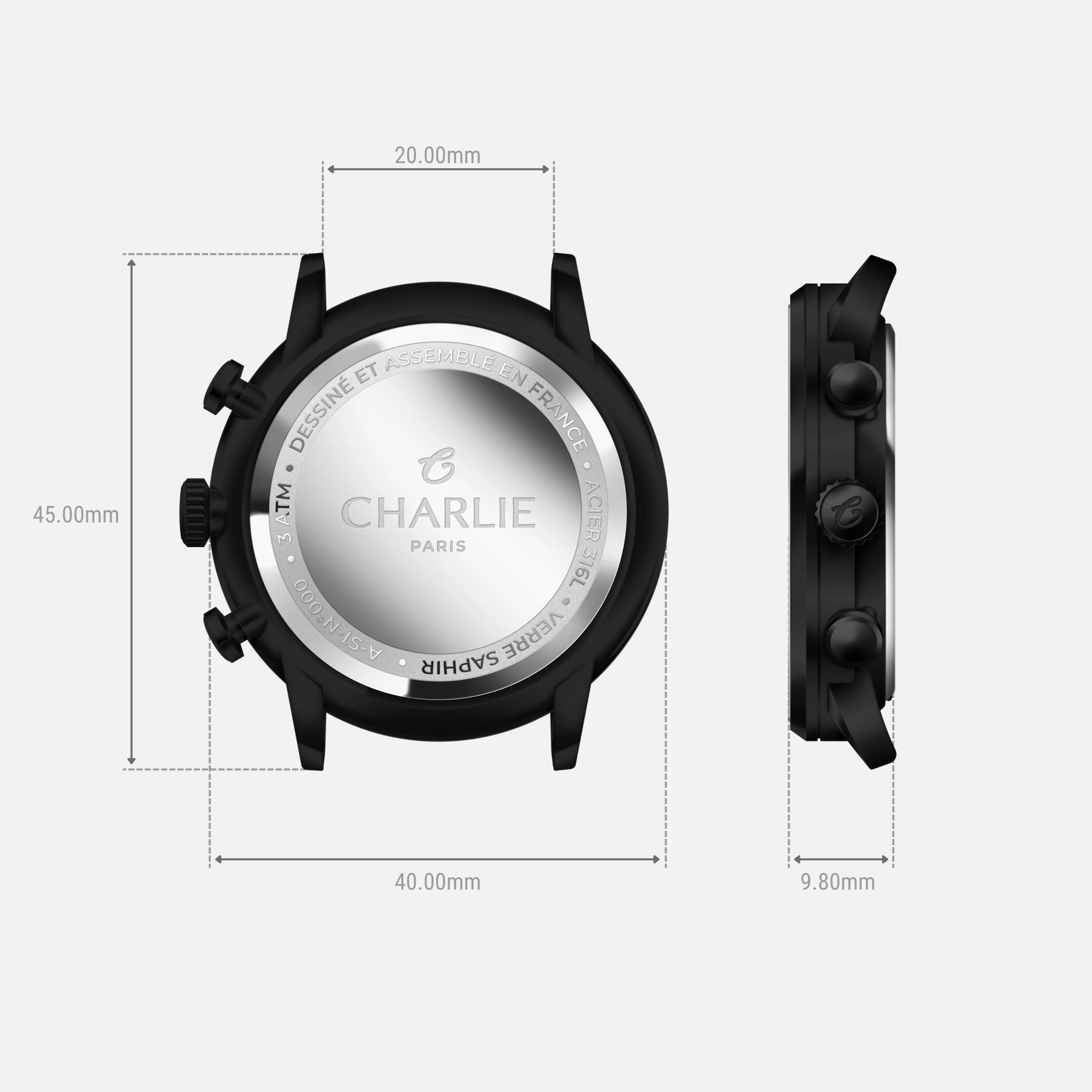 HORIZON - Chronographe - Blackbird thumbnail 4