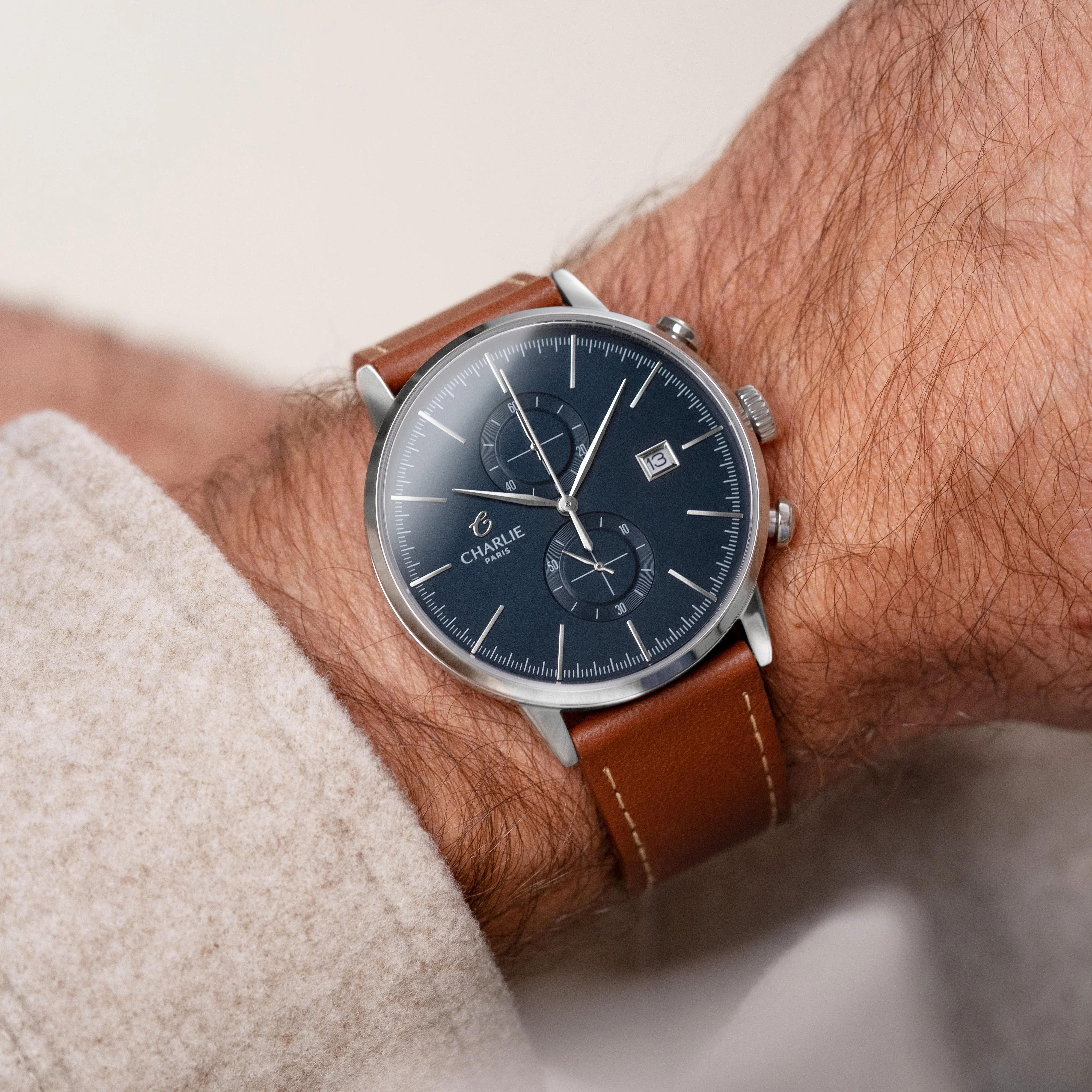 HORIZON - Chronographe - Bleu thumbnail 2