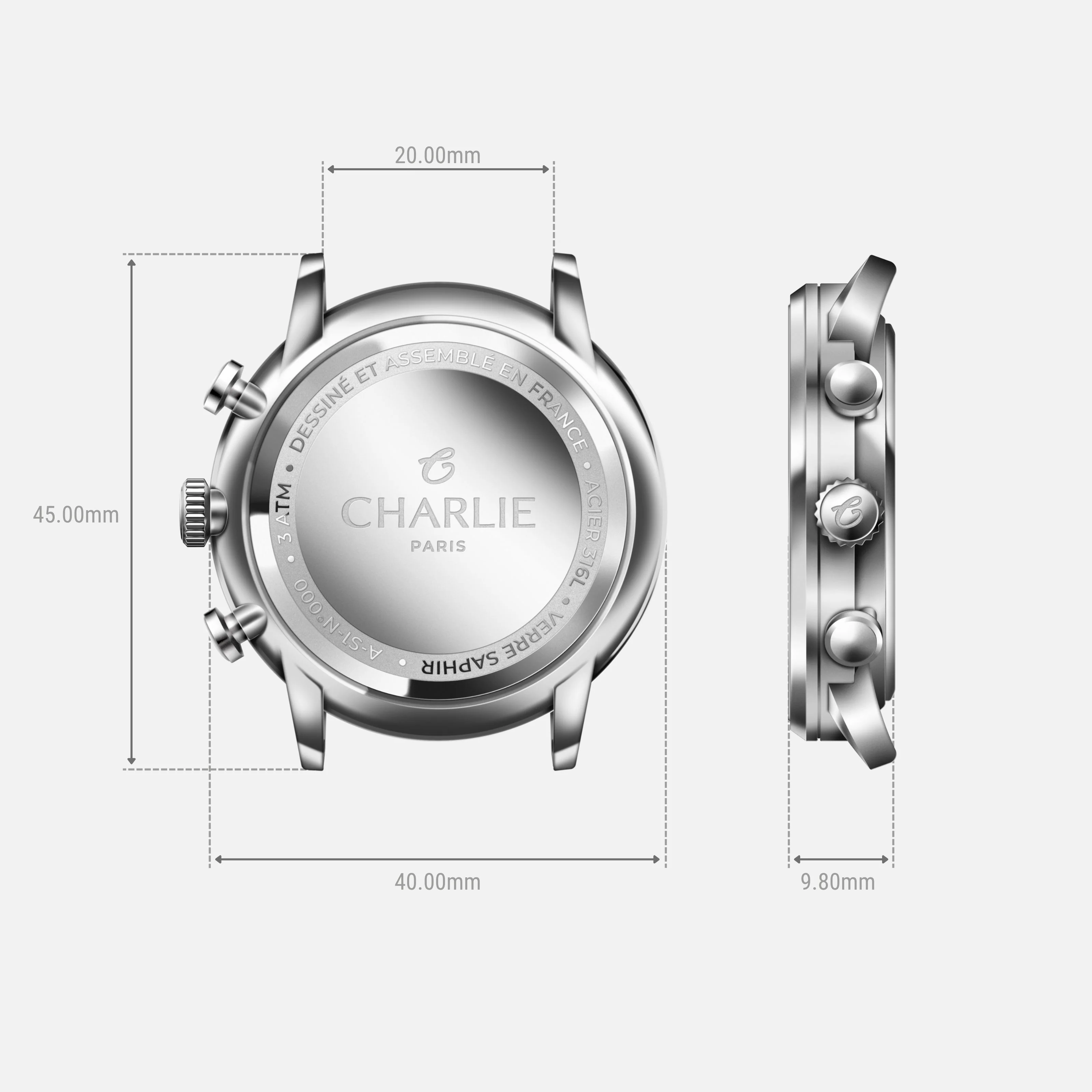 HORIZON - Chronographe - Vert thumbnail 2