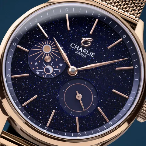 INITIAL 36 - Jour/Nuit - Aventurine Doré Rose