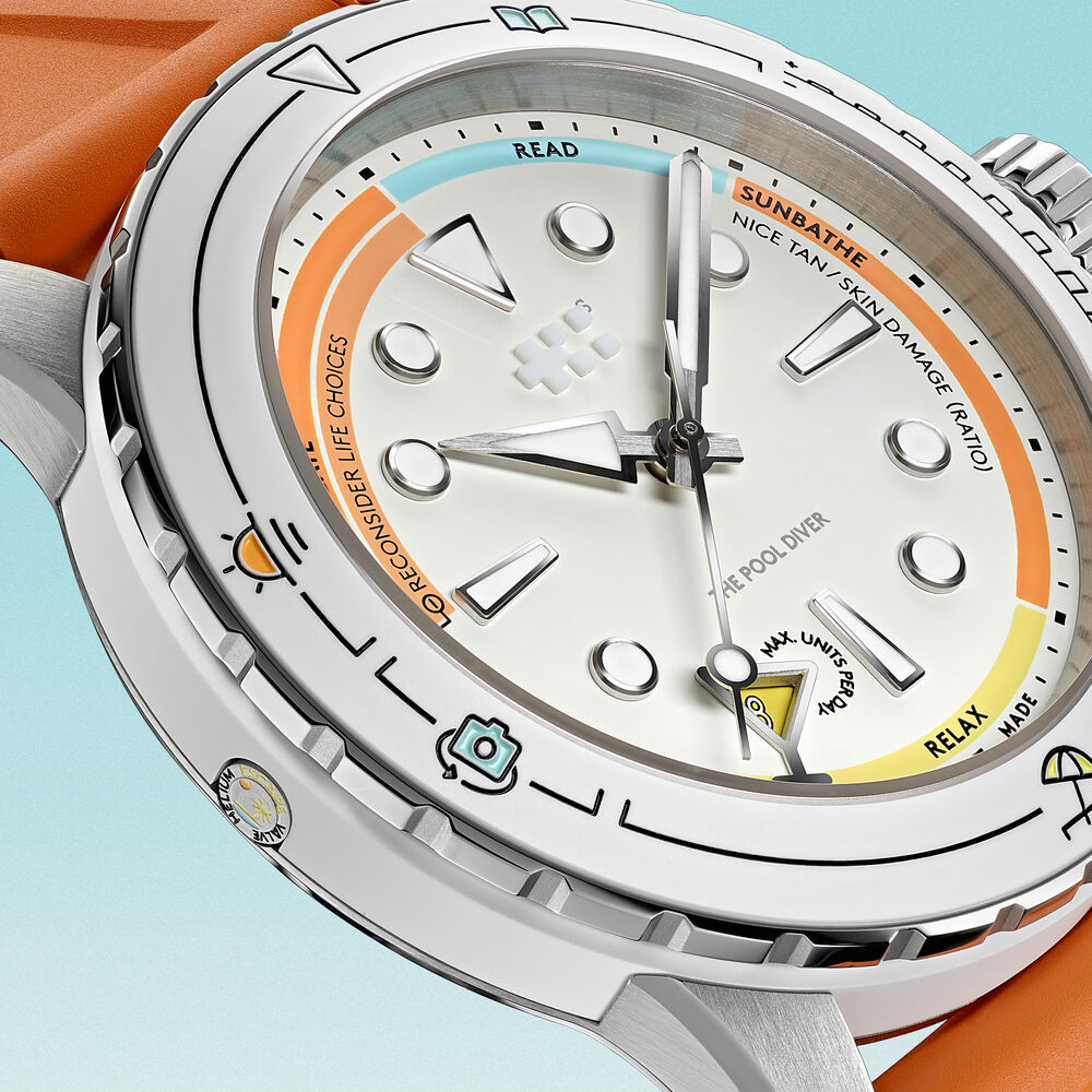 C60 Pool Diver 41mm — White thumbnail 2