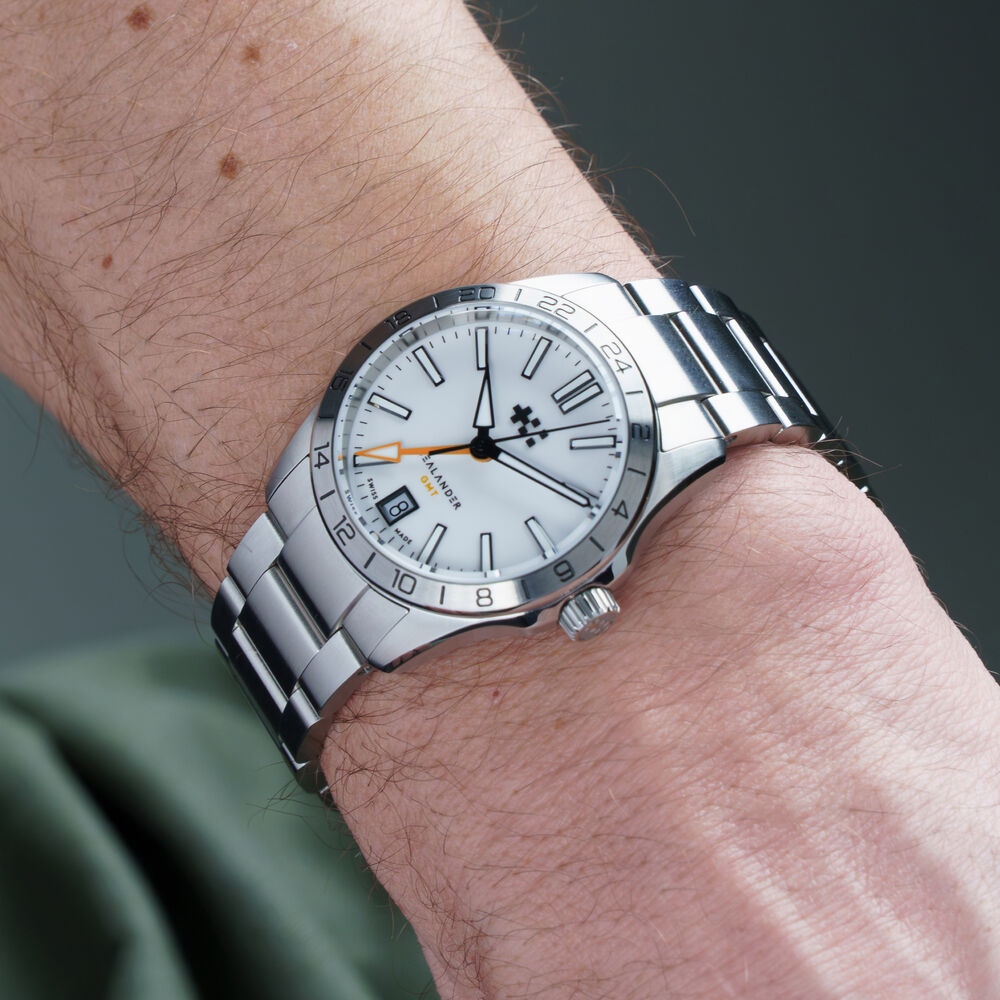 C63 Sealander GMT 36mm — White Automatic GMT thumbnail 2