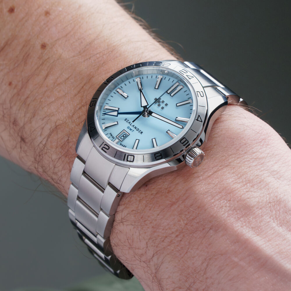 C63 Sealander GMT 39mm — Sky Blue Automatic GMT thumbnail 2