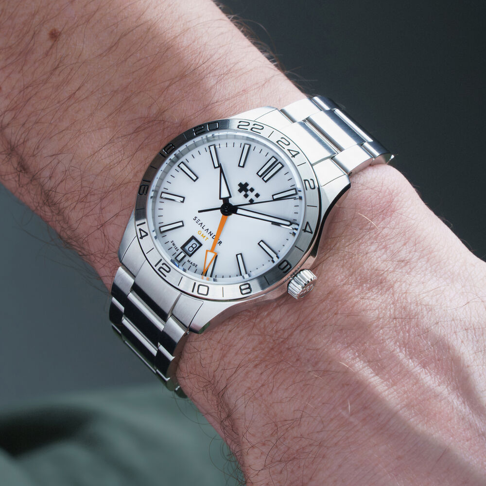 C63 Sealander GMT 39mm — White Automatic GMT thumbnail 2