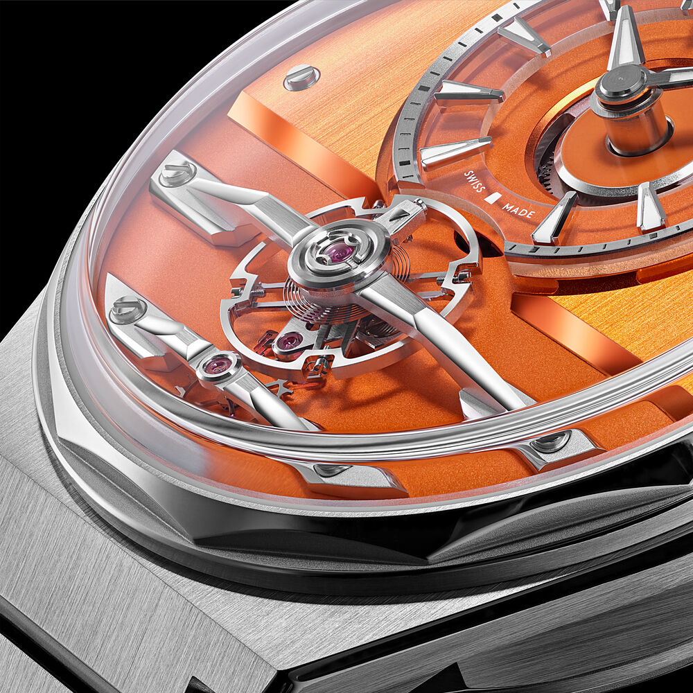 The C12 Loco 41mm — Frisco Orange Handwound thumbnail 3