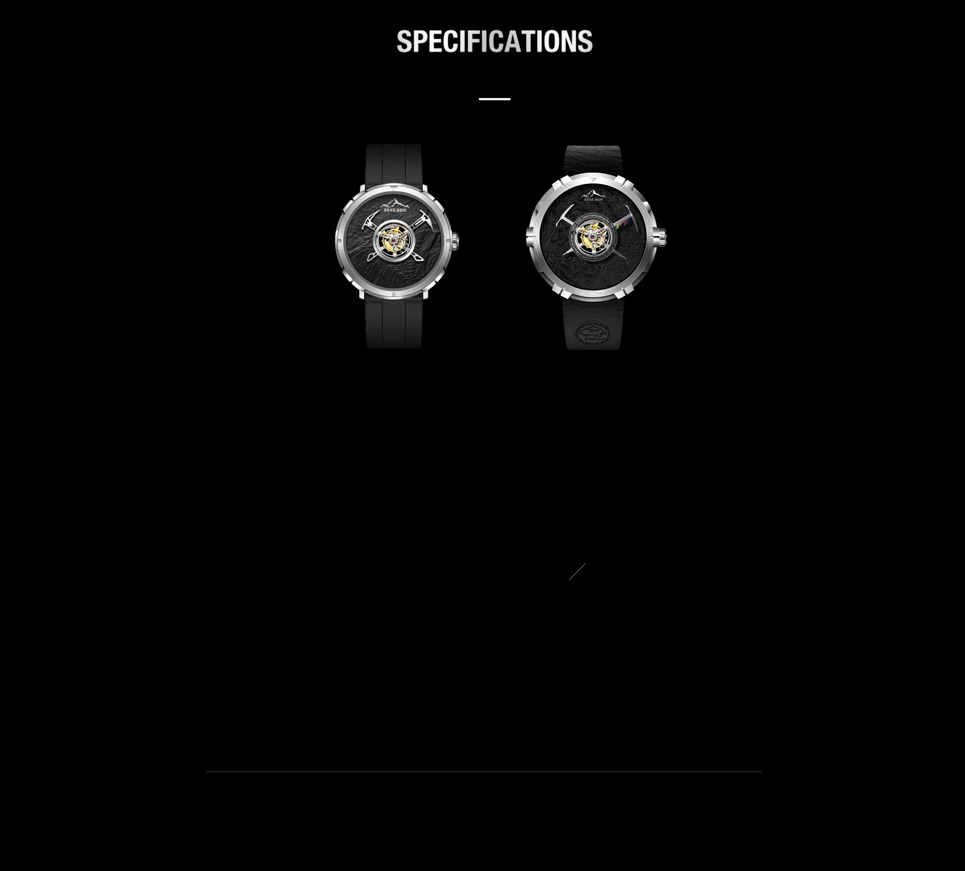 CIGA design CENTRAL TOURBILLON WATCH Â· EVEREST SUMMIT thumbnail 2