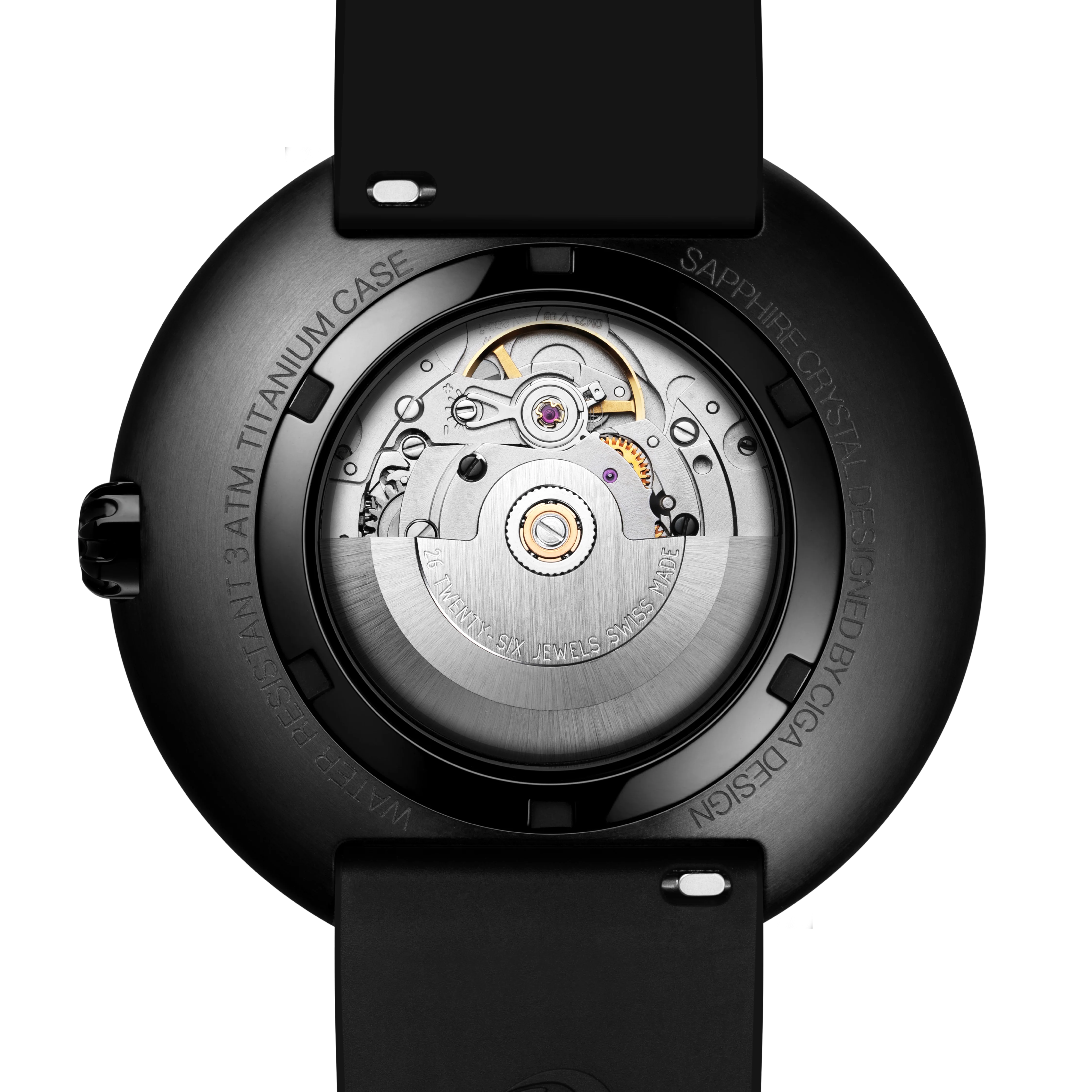 CIGA design X LABEL NOIR AUTOMATIC WATCH BLUE PLANET II · BLACK STAR EDITION thumbnail 4