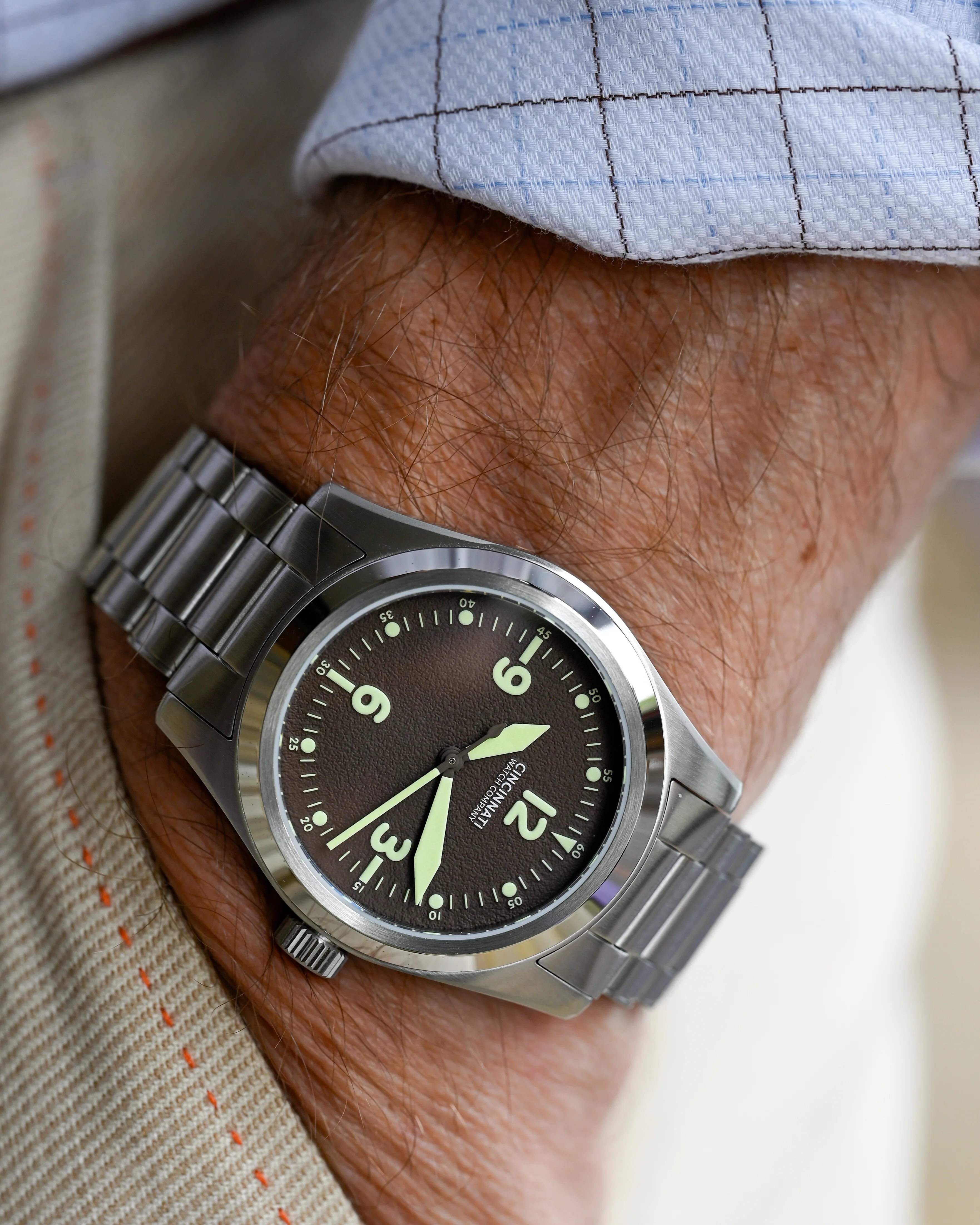 P-40 A-11 Pilot Brown Automatic thumbnail 3